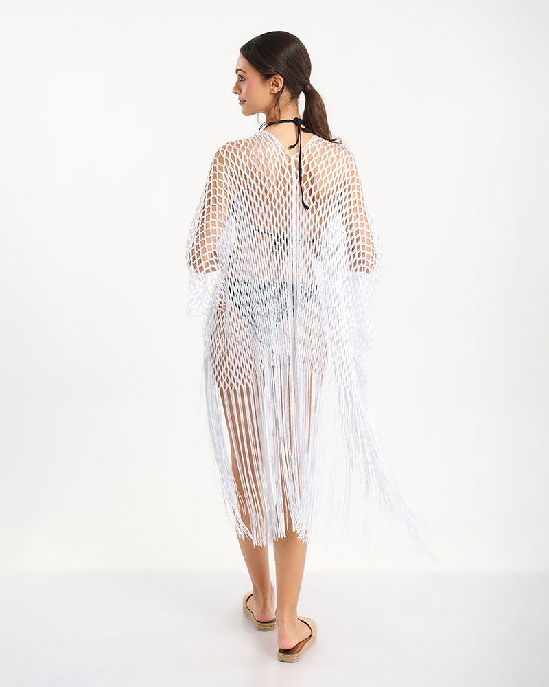 Κιμονό BLE Διάτρητο Με Κρόσια φωτογραφία