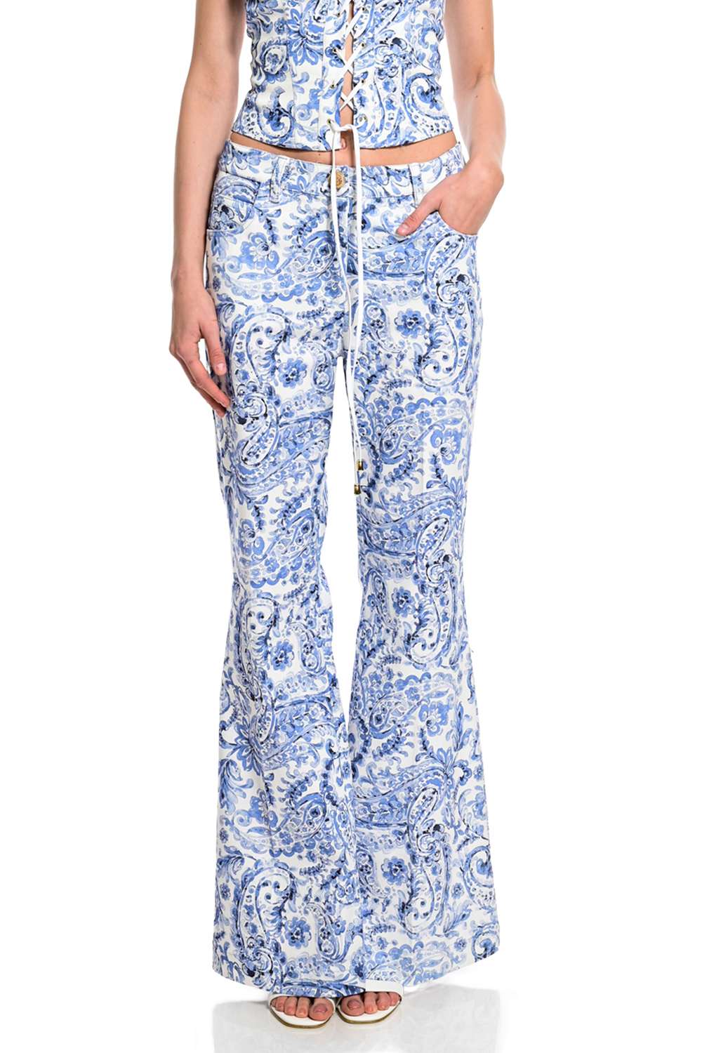 Παντελόνι WECOSS Paisley Print
