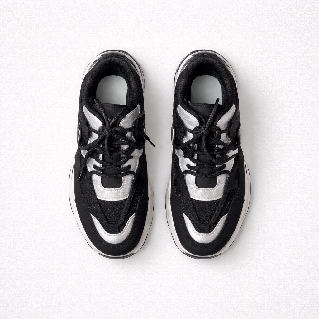Sneakers Chunky Με Λευκή Σόλα