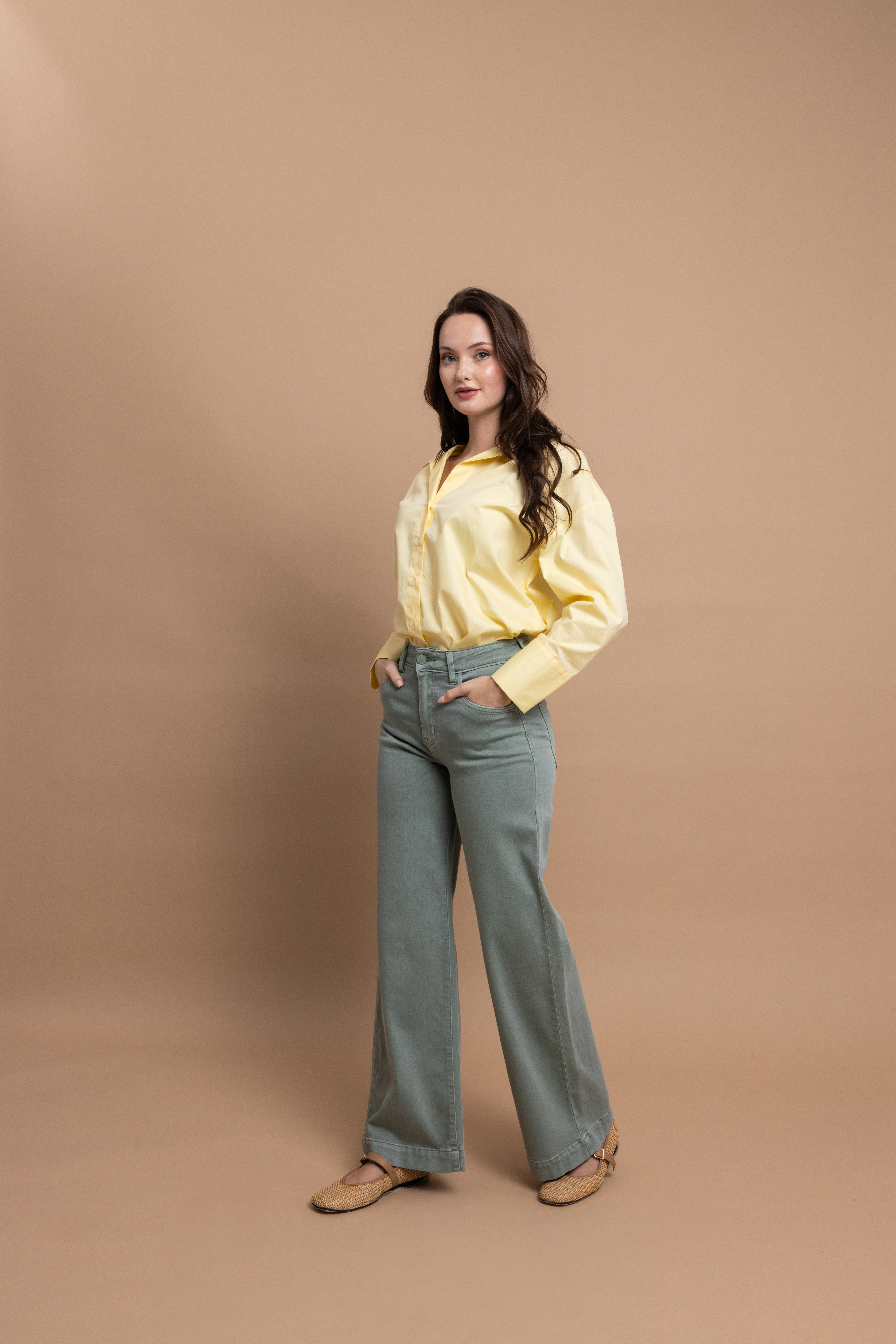 Παντελόνι Τζιν Wide Leg OPEN