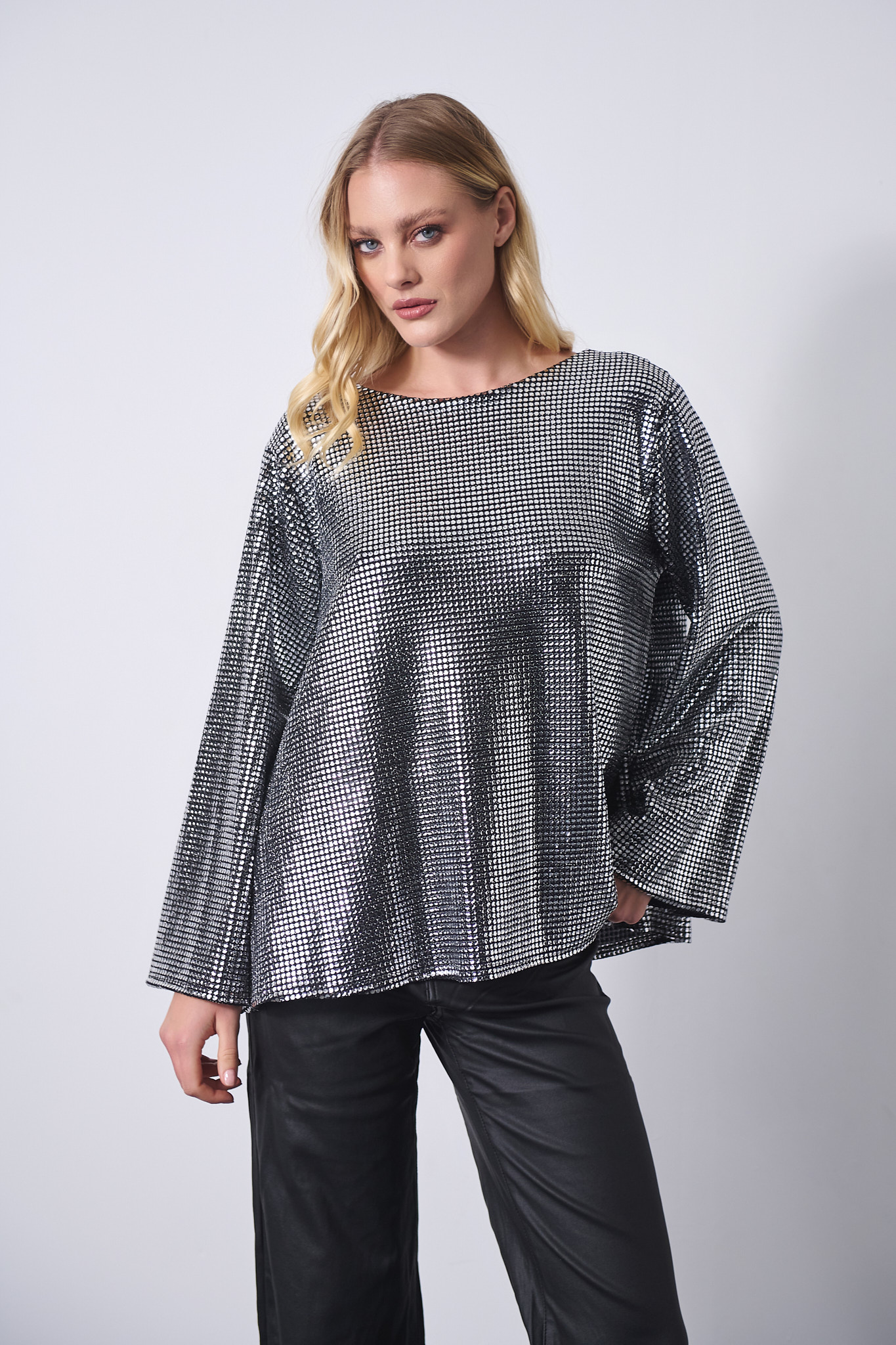 Μπλούζα Με Πούλιες & Δέσιμο Στην Πλάτη