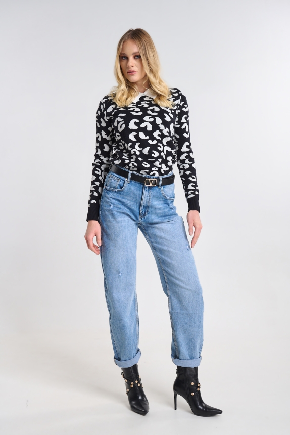 Τζιν Παντελόνι Straight-Leg