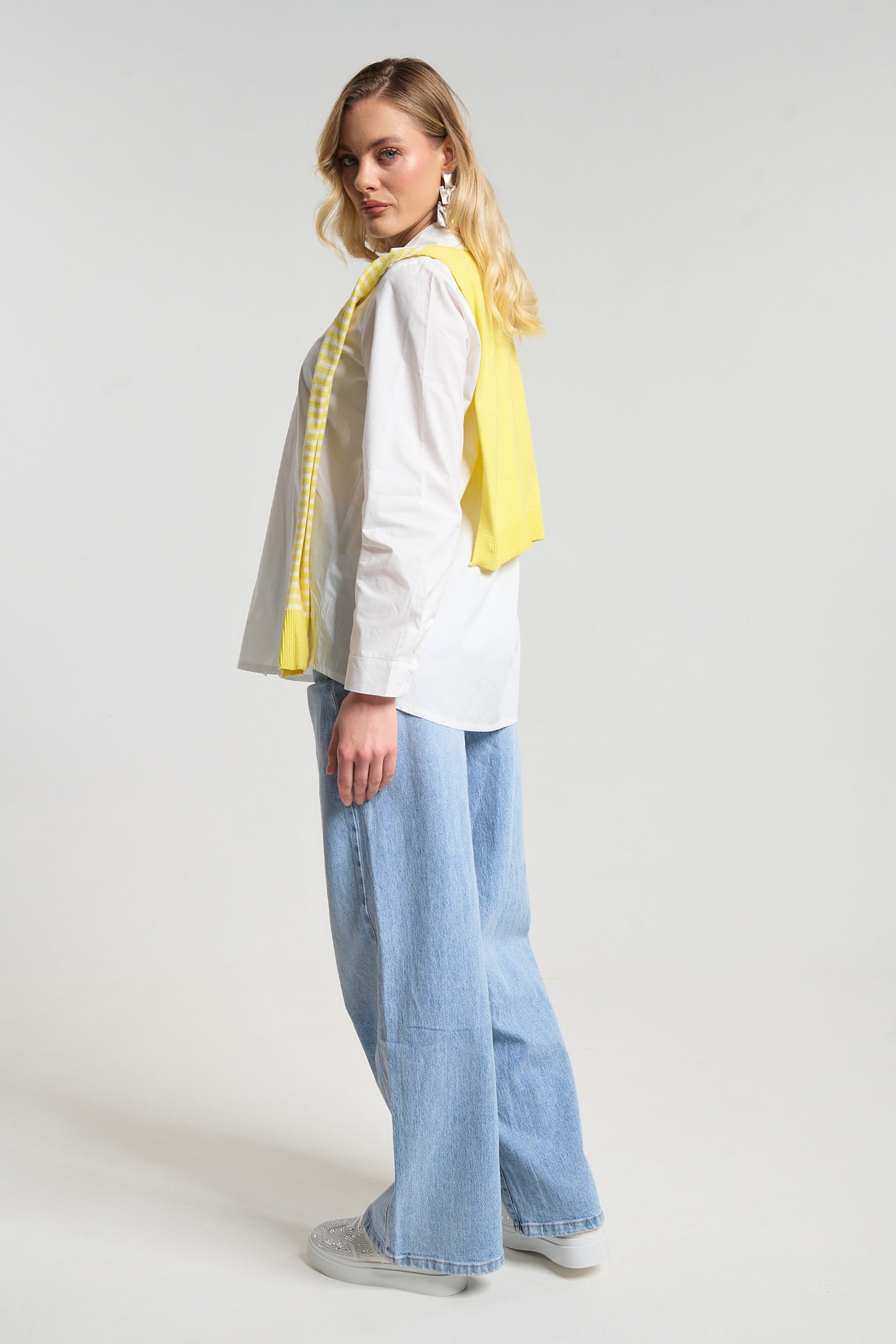 Πουκάμισο Με Layered Πλεκτό Look