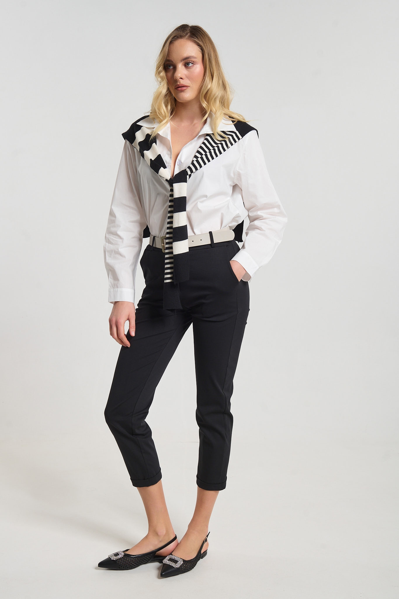 Πουκάμισο Με Layered Πλεκτό Look