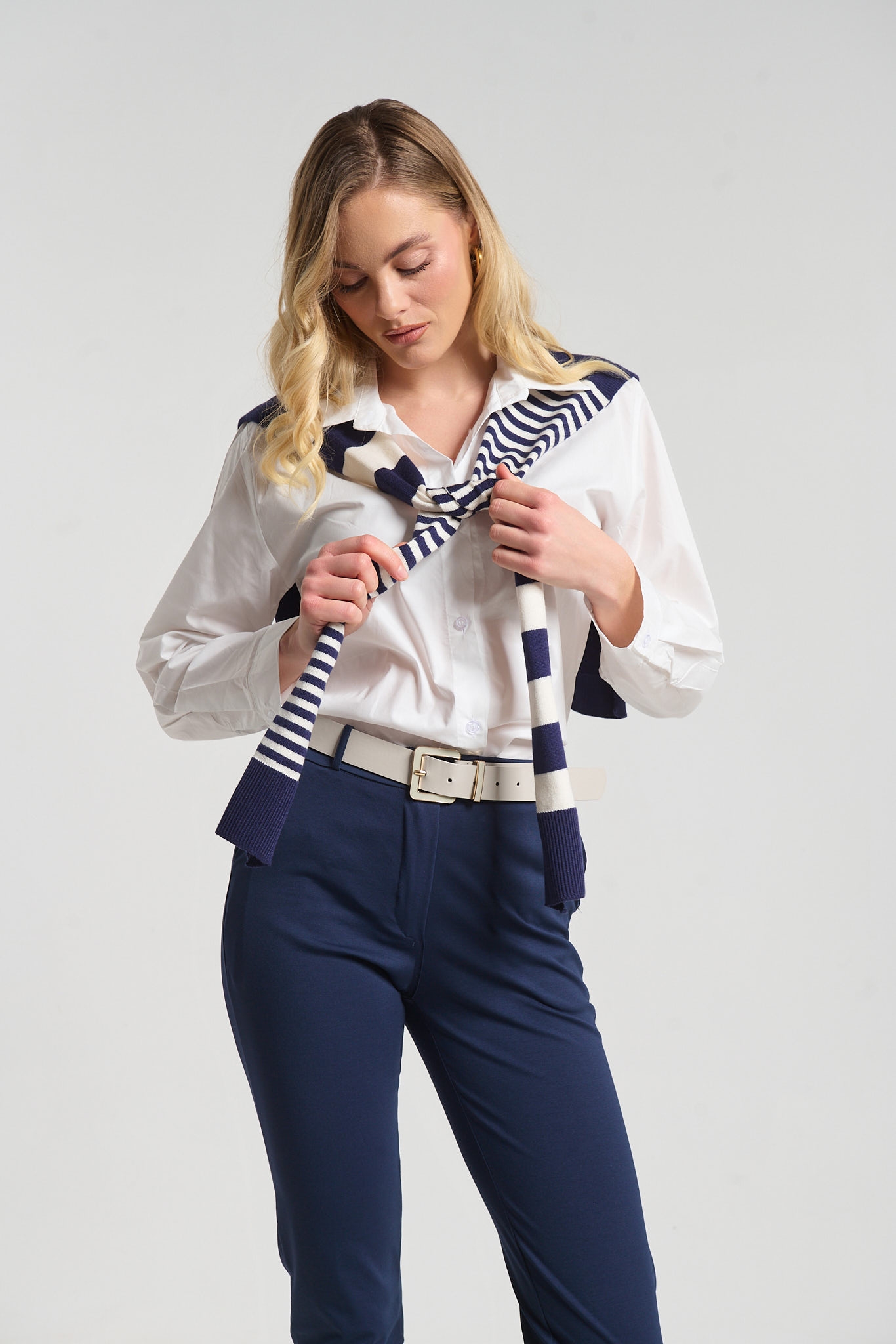 Πουκάμισο Με Layered Πλεκτό Look