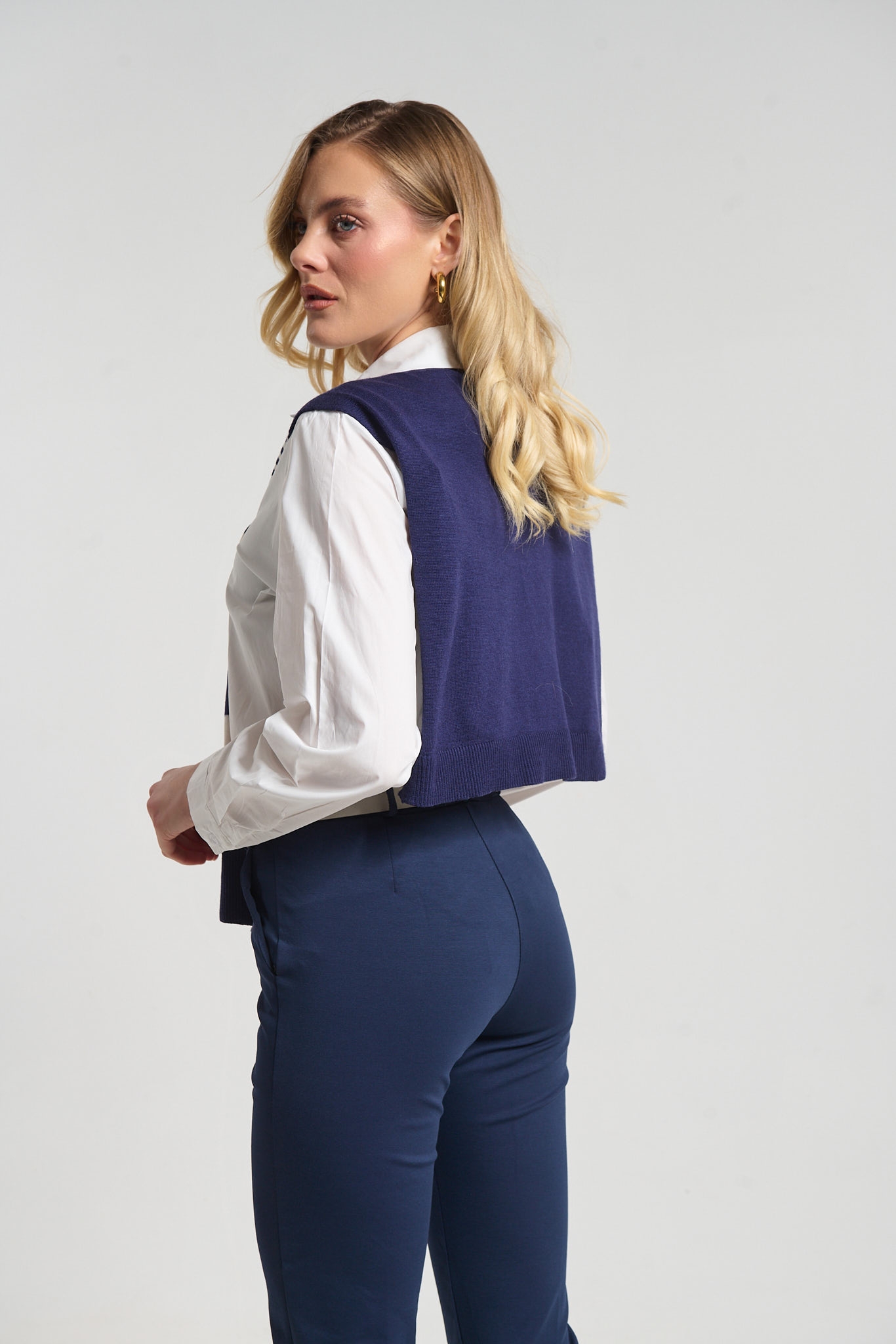 Πουκάμισο Με Layered Πλεκτό Look