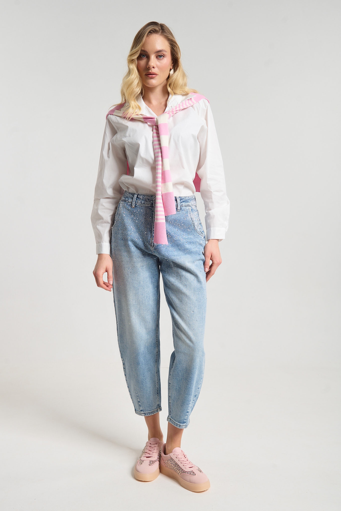 Πουκάμισο Με Layered Πλεκτό Look