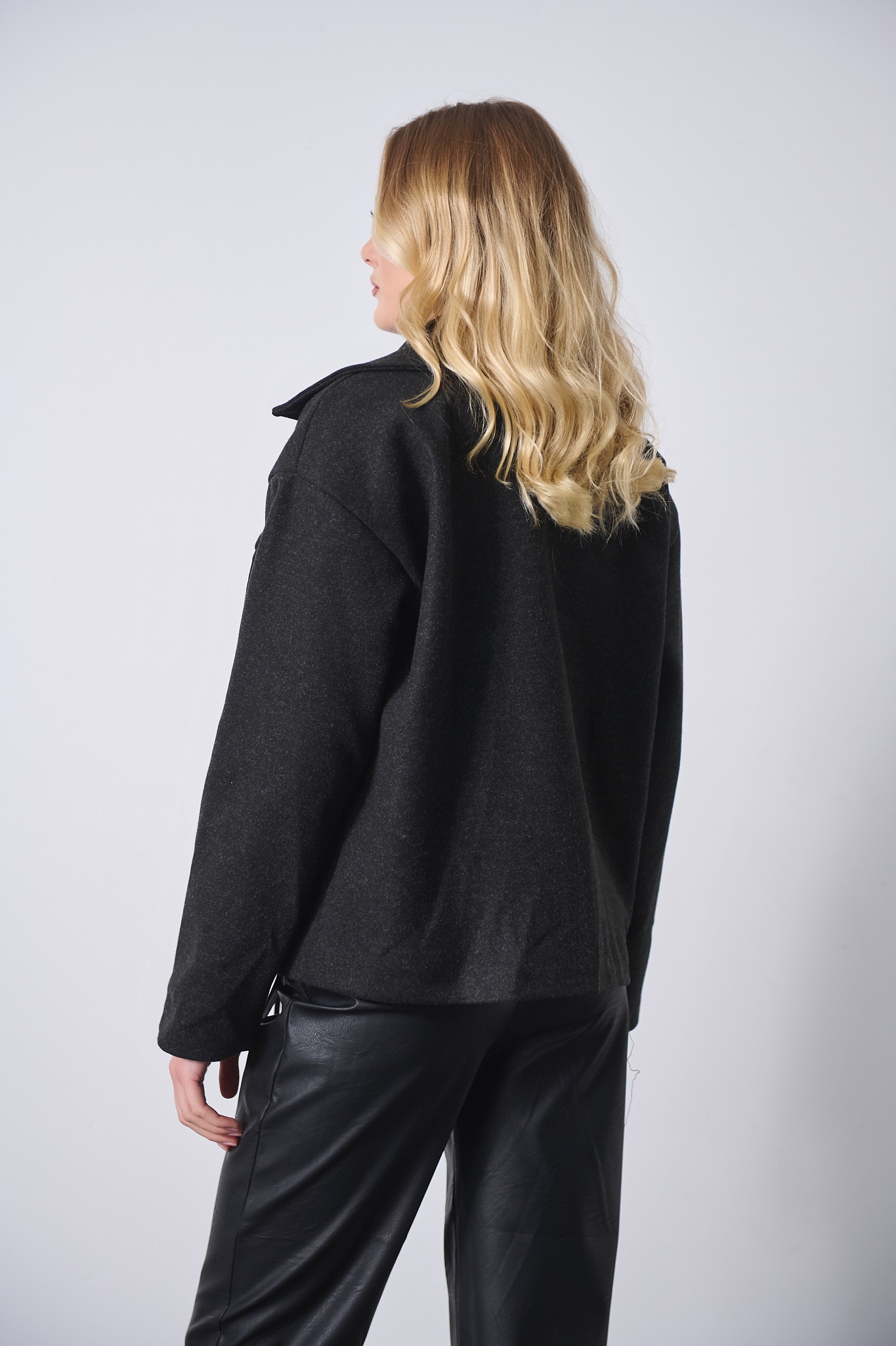Jacket Κοντό Με Κρόσια