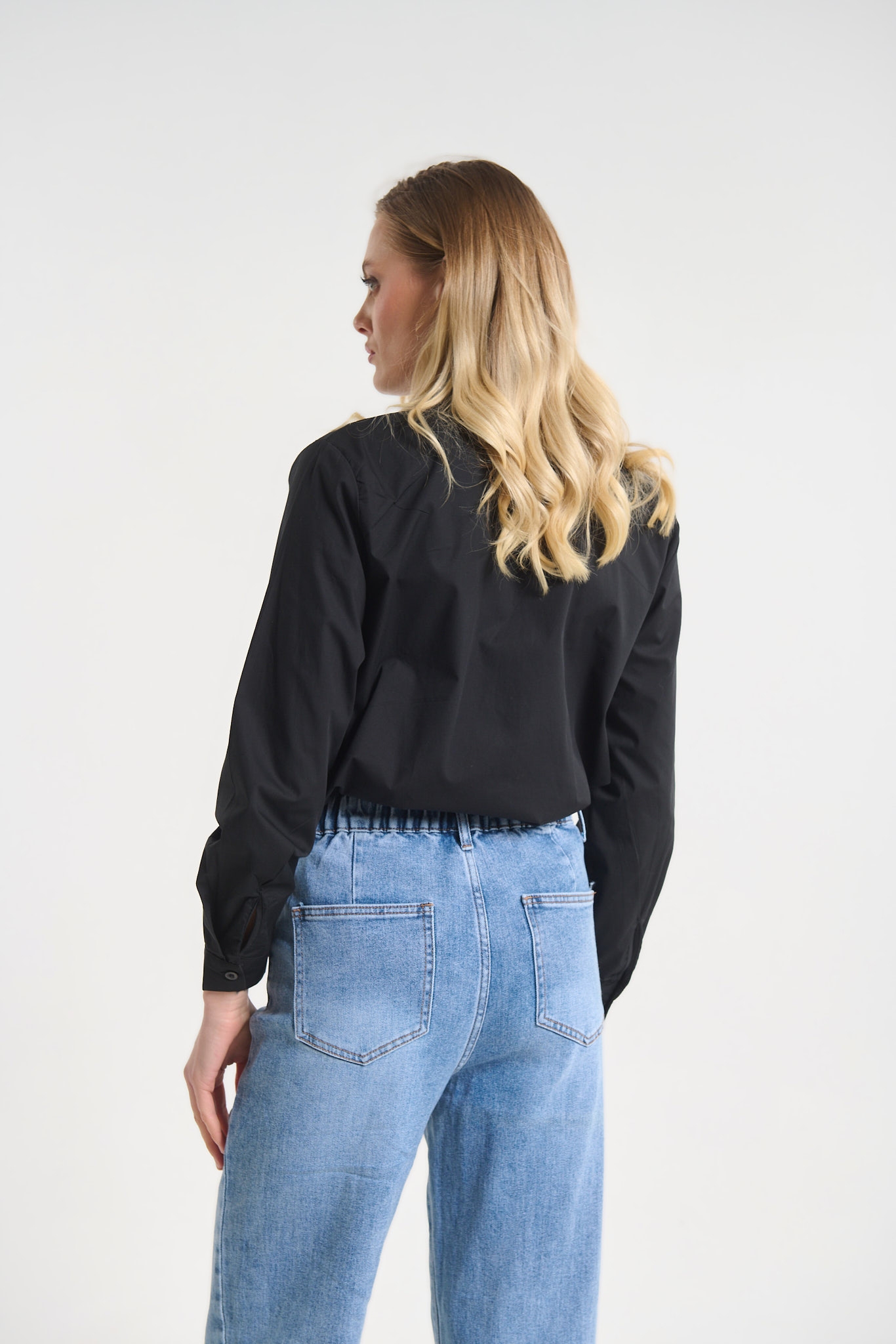 Πουκάμισο Με Διακοσμητική Γραβάτα & Πέρλες