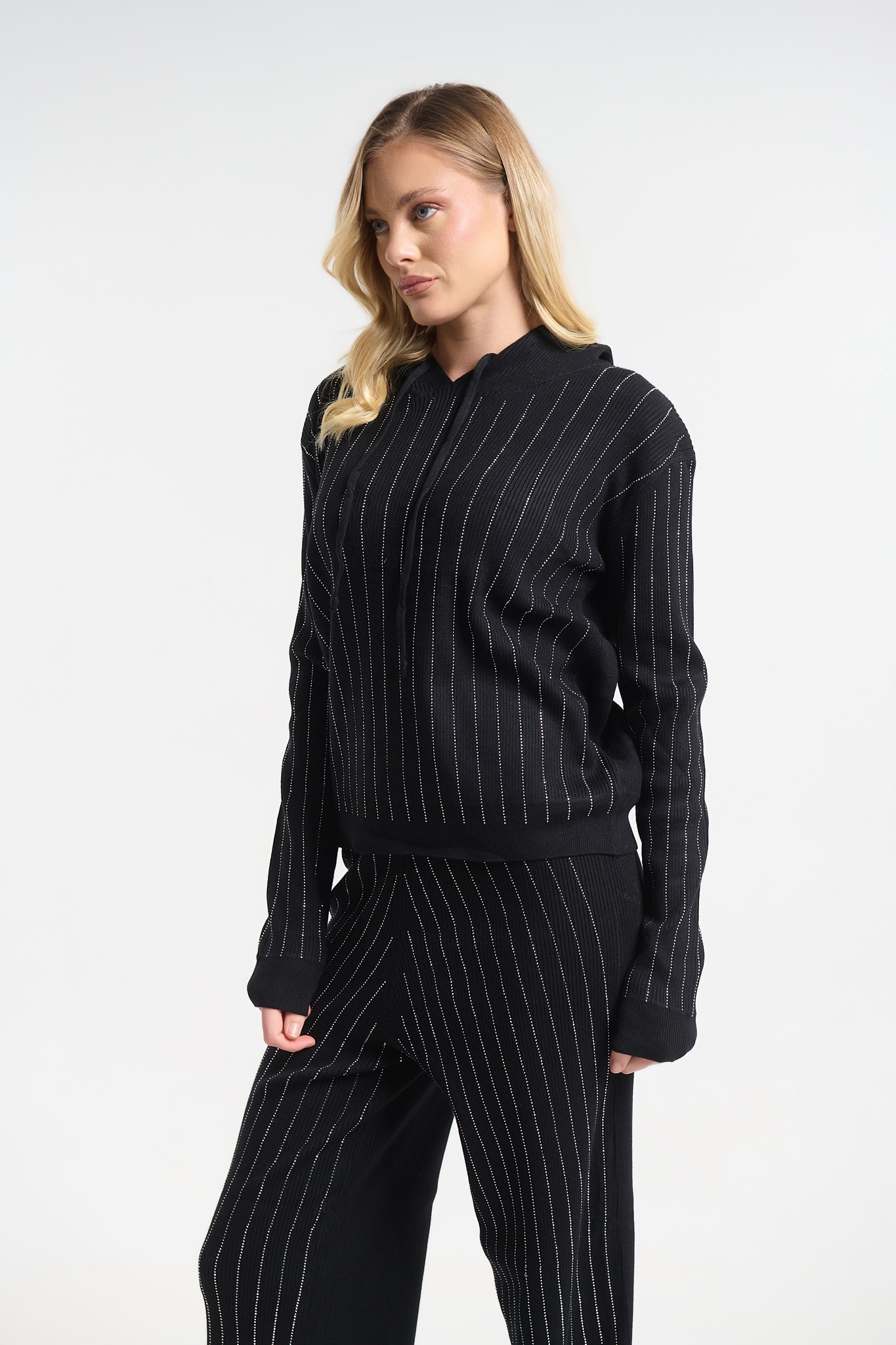 Σετ Πλεκτό Με Στρας