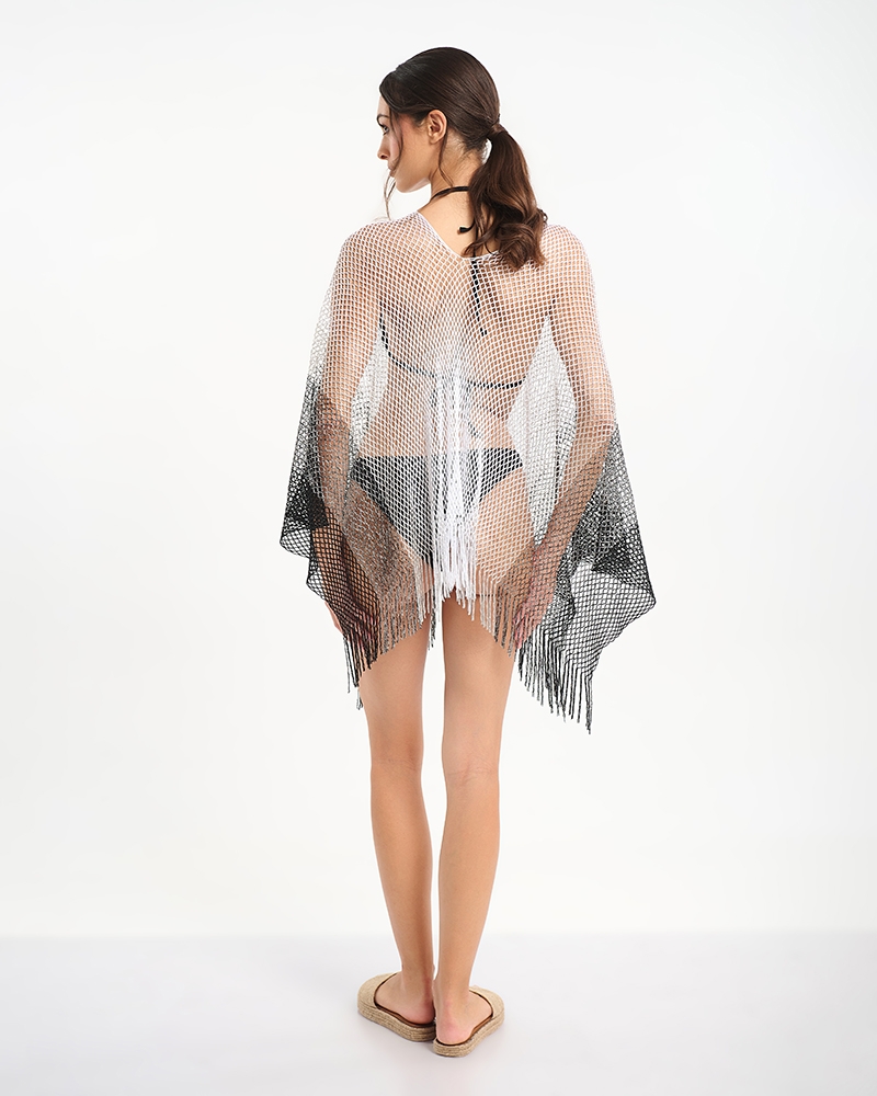 Τοπ BLE Πλεκτό Διάτρητο Με Κρόσια