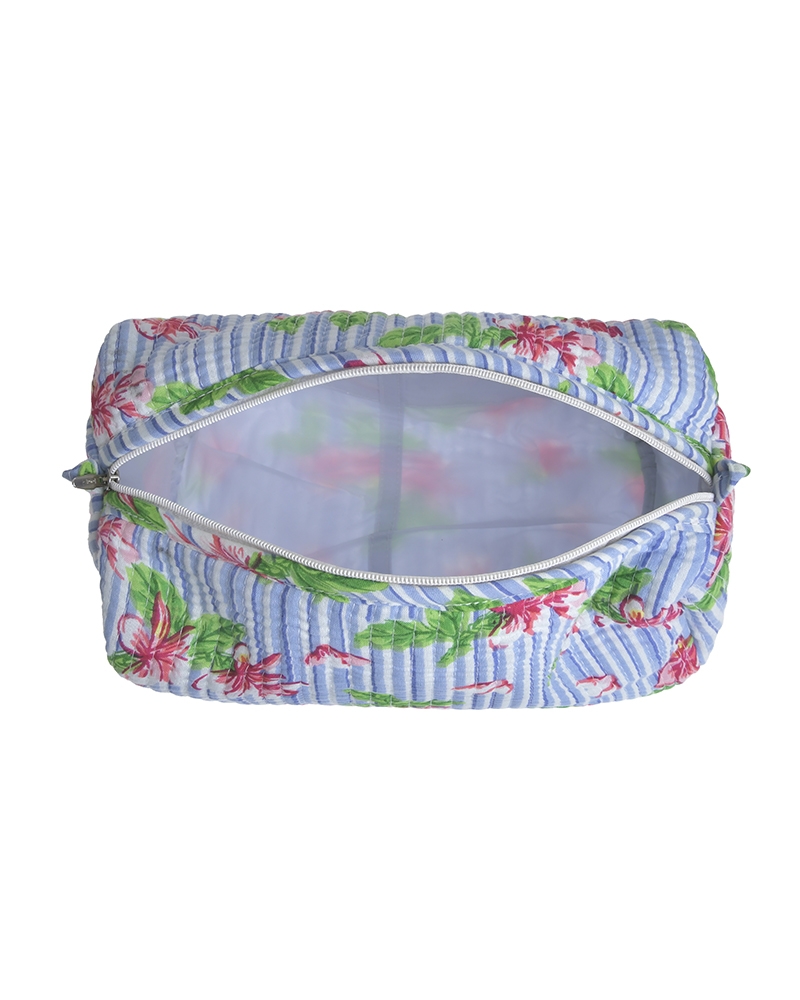 BLE Resort Collection Νεσεσέρ Floral Σιέλ Ριγέ