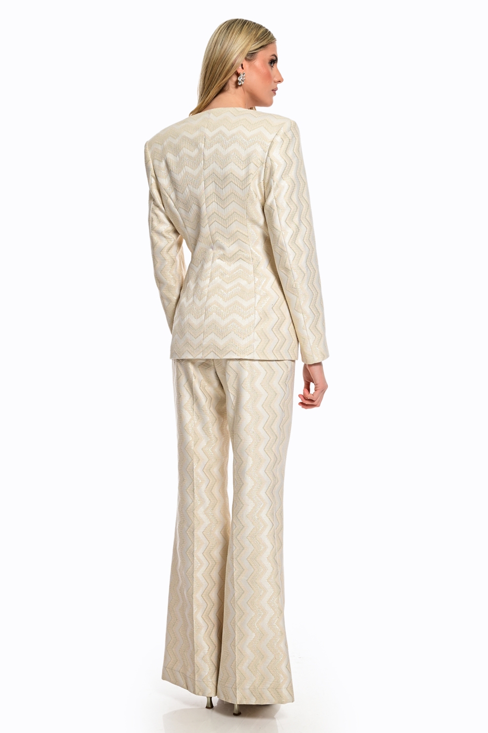 Παντελόνι WECOSS Με Μεταλλική Ύφανση