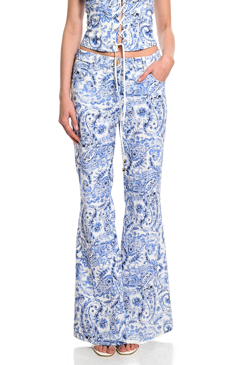 Παντελόνι WECOSS Paisley Print