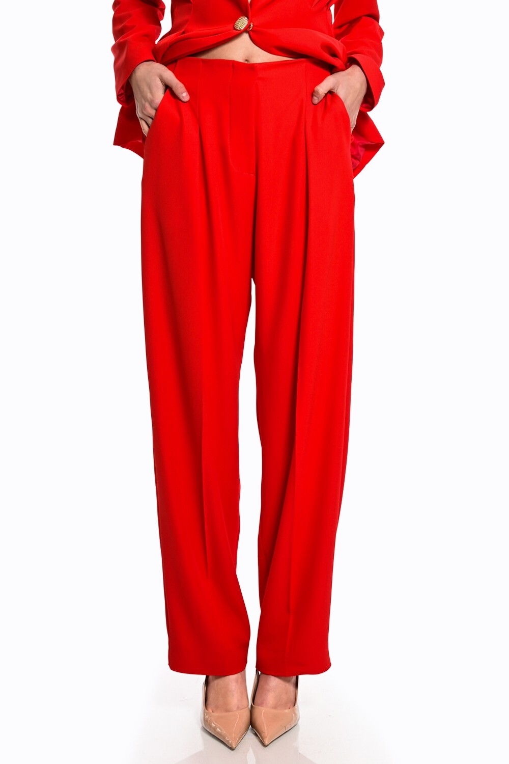 WECOSS Elegant Straight Pants