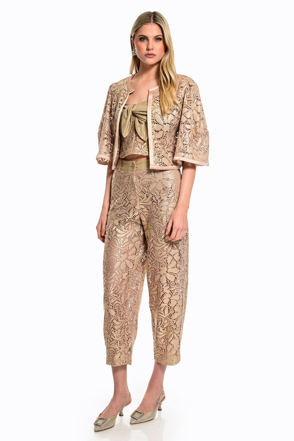 Σακάκι WECOSS Δαντέλα