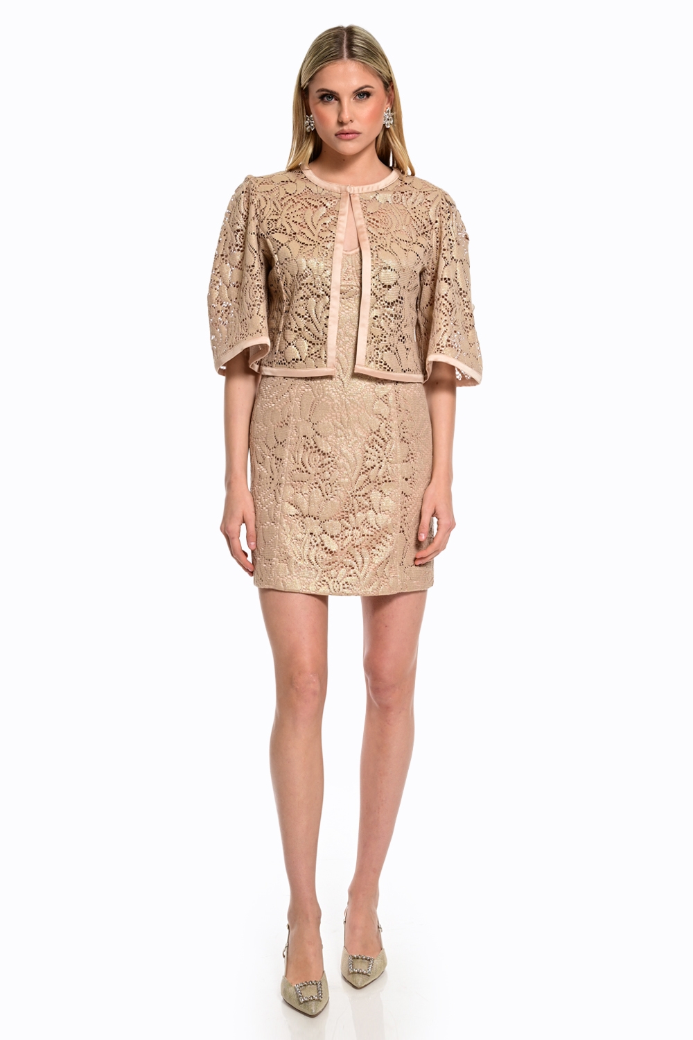 Σακάκι WECOSS Δαντέλα