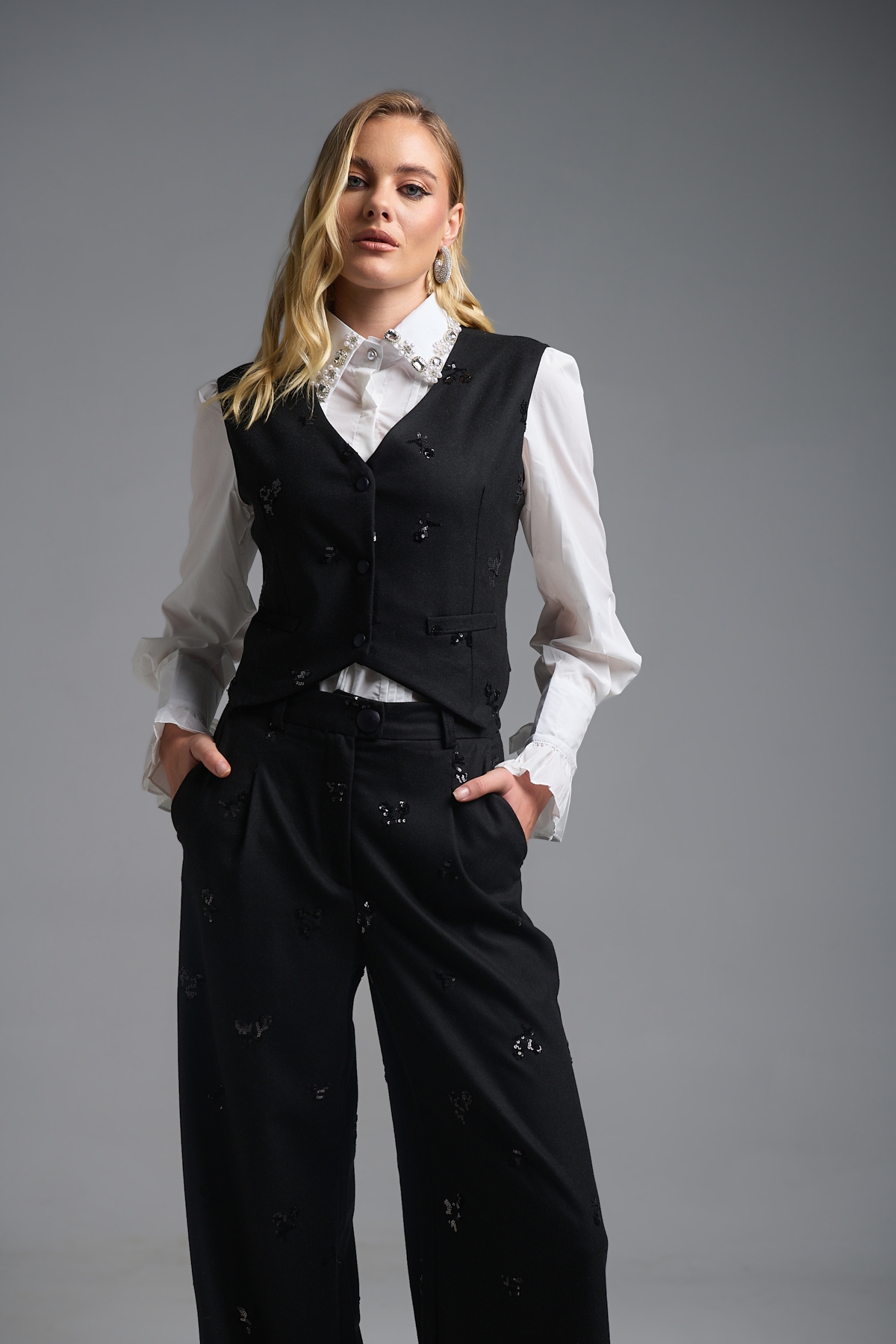 Γιλέκο Με Παγιέτες Kellys