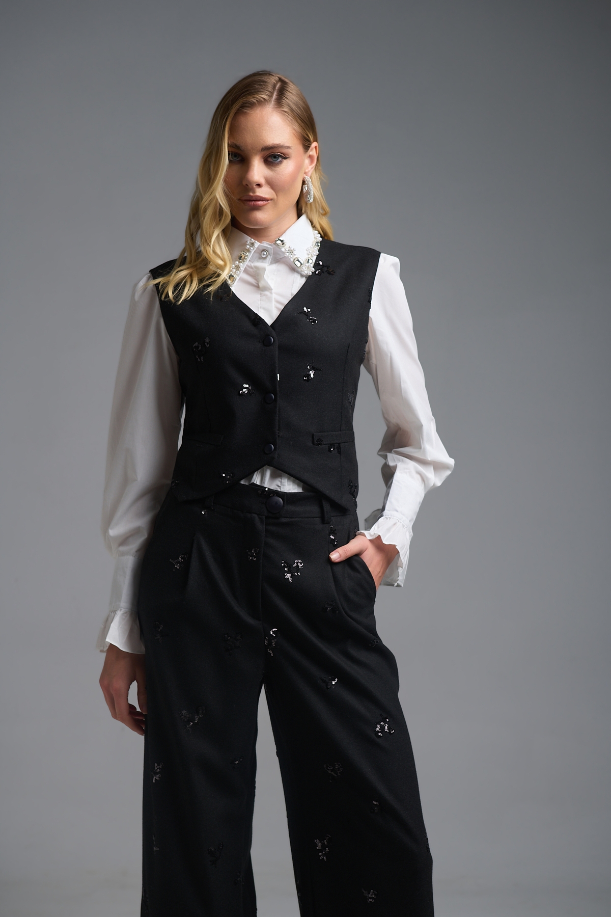 Γιλέκο Με Παγιέτες Kellys