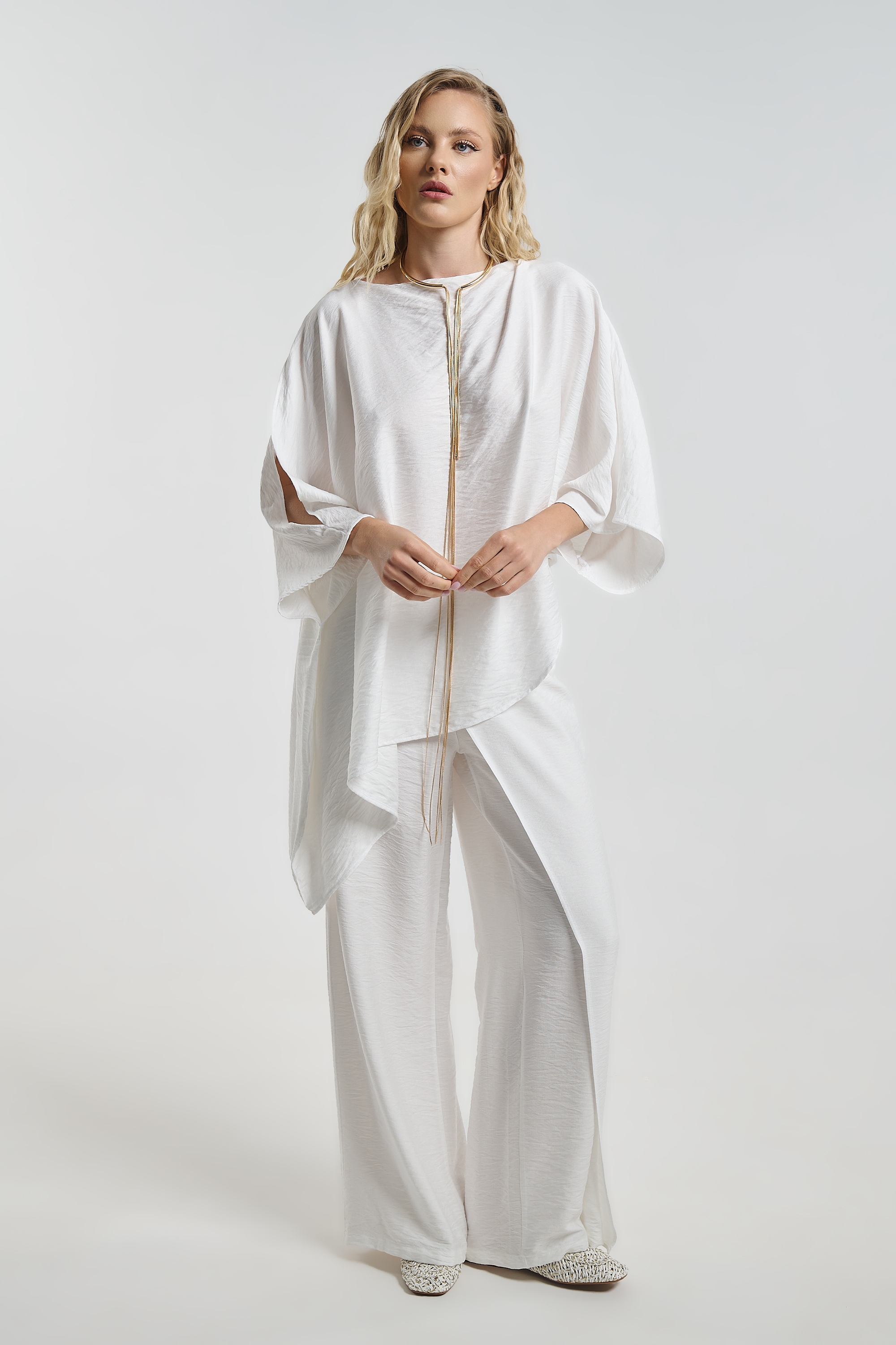 Oversized Asymmetric Top Kellys