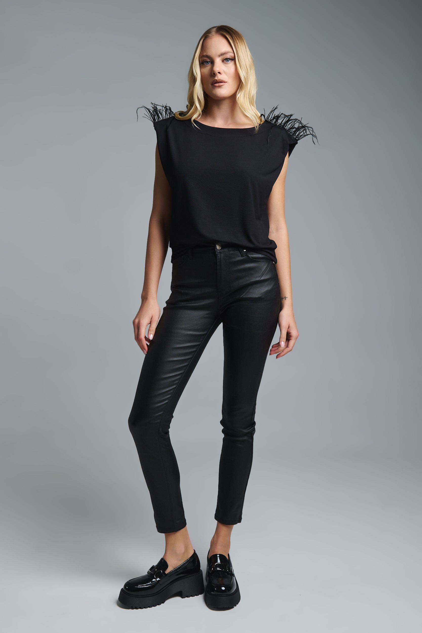 Μπλούζα Με Φτερά στους Ώμους Kelly’s 