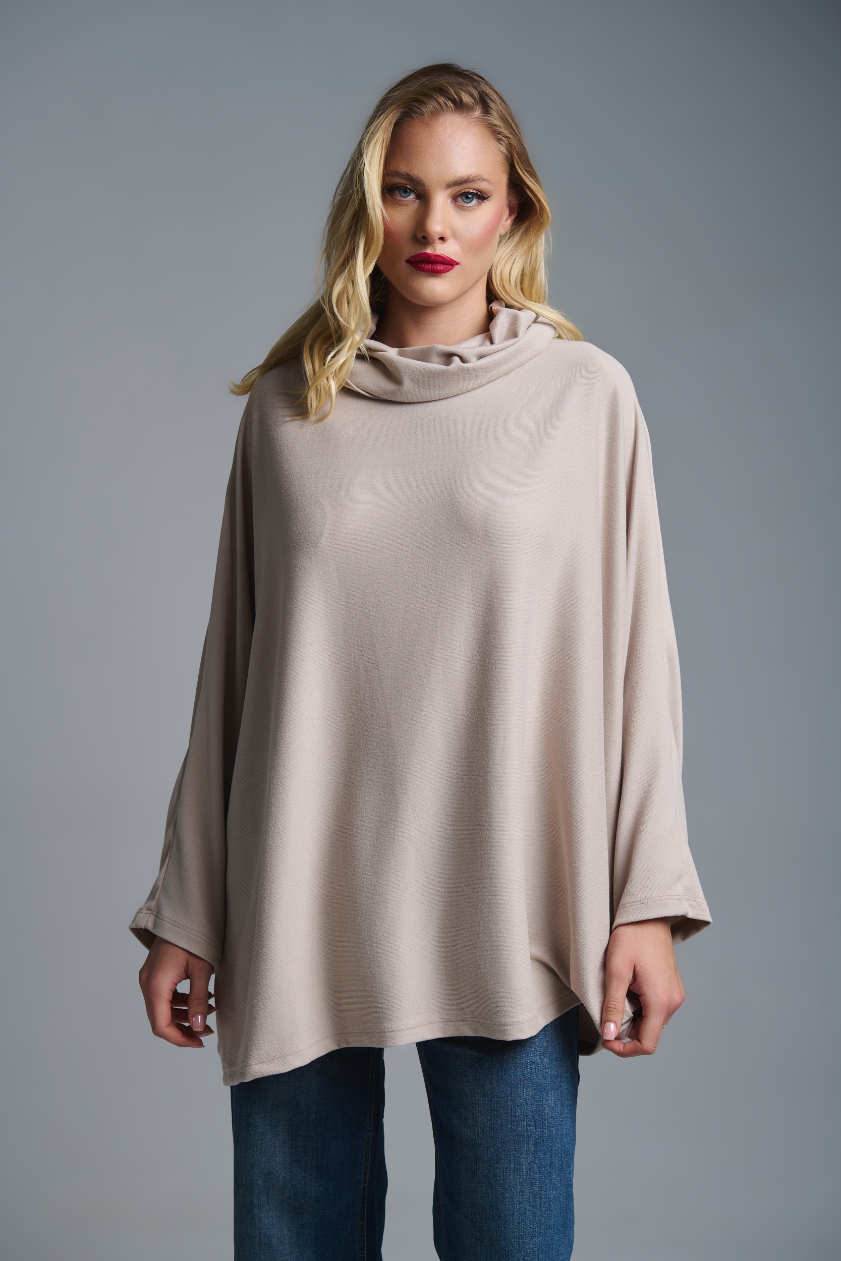 Μπλούζα Oversized Με Χαλαρό Ζιβάγκο Kellys