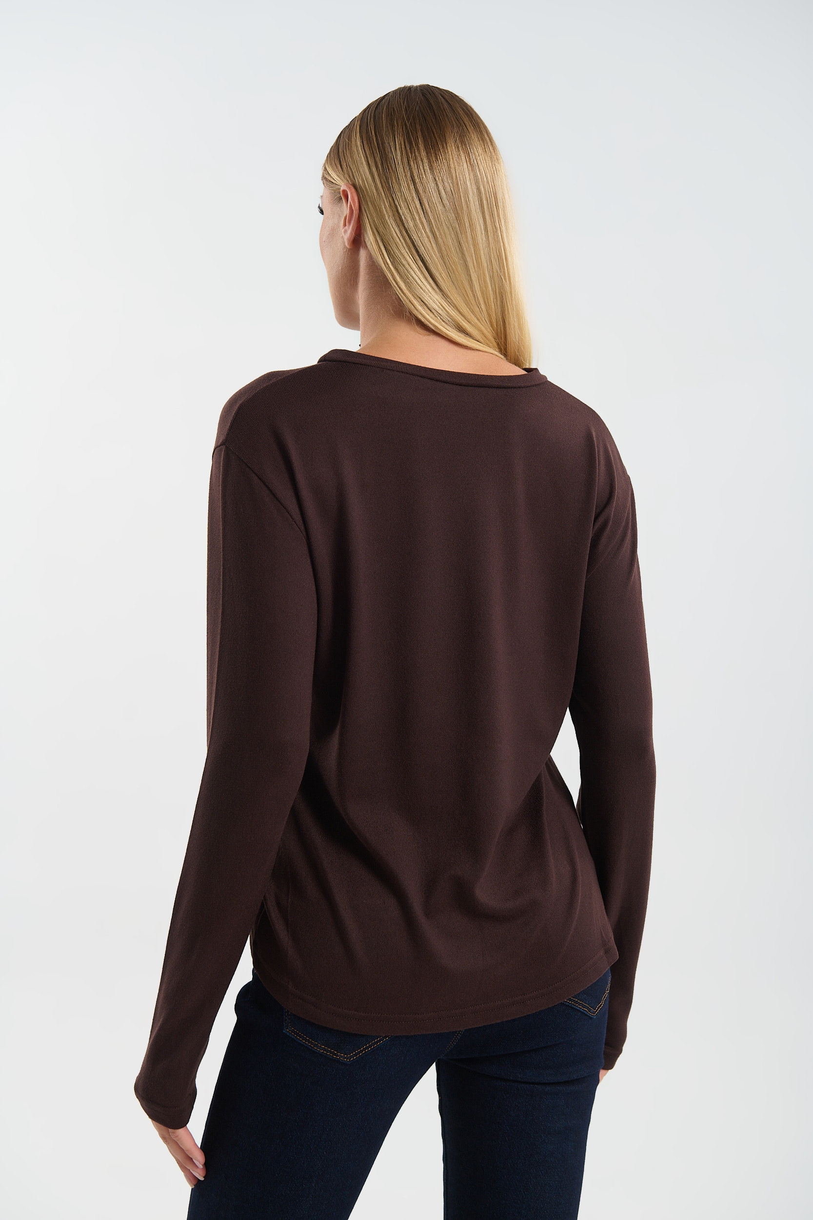 Μπλούζα Μακρυμάνικη Με Κόμπο Στη Μέση Kellys