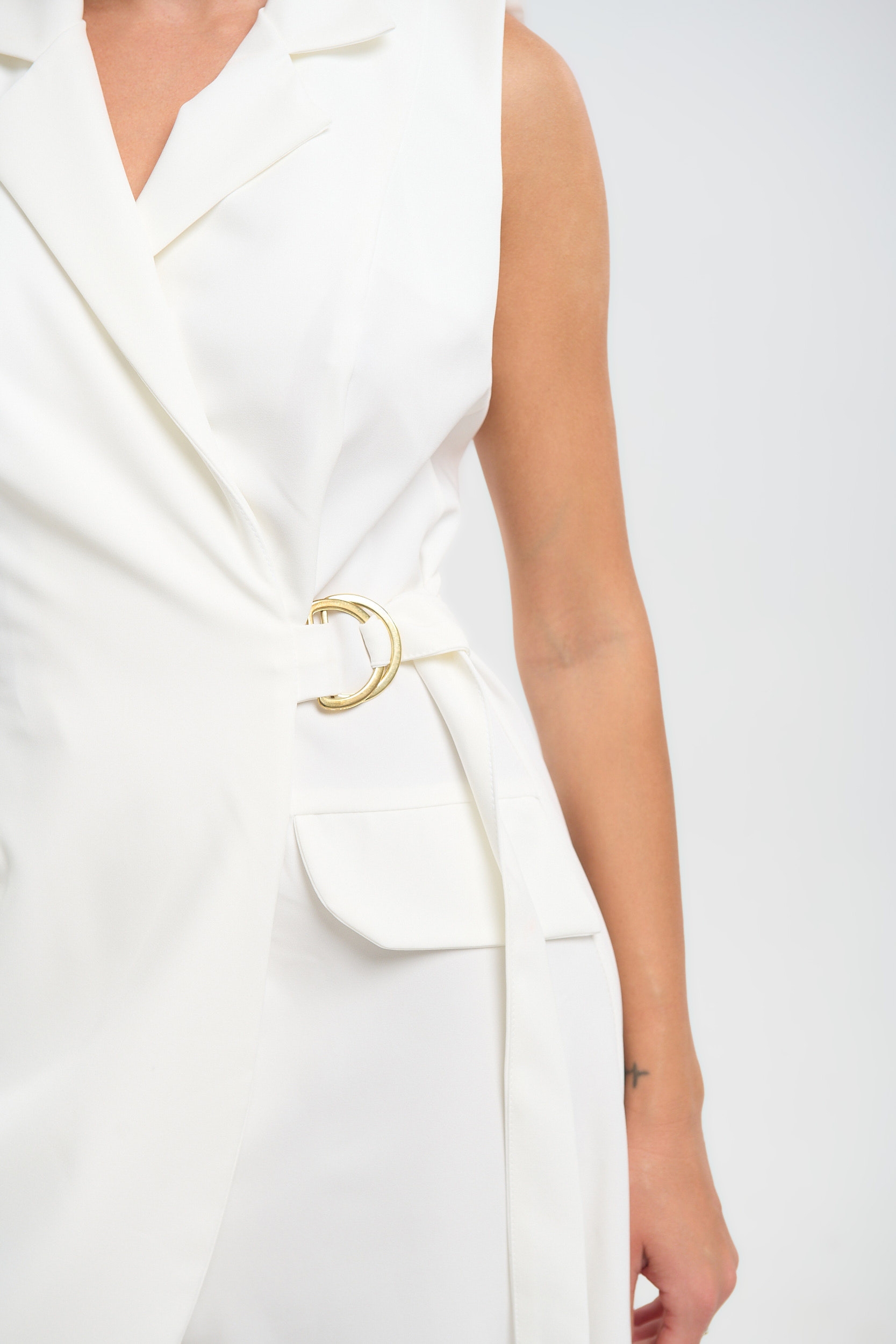 Ολόσωμη Φόρμα Κρουαζέ Με Ζώνη Kellys