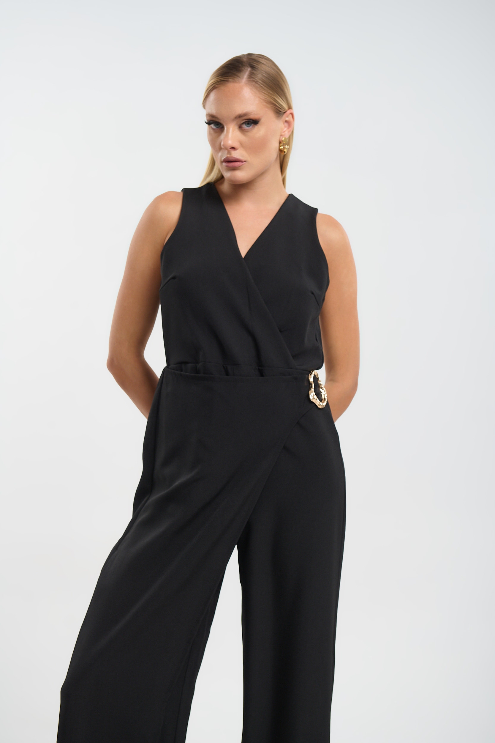 Ολόσωμη Φόρμα Κρουαζέ Με Ζώνη Kellys