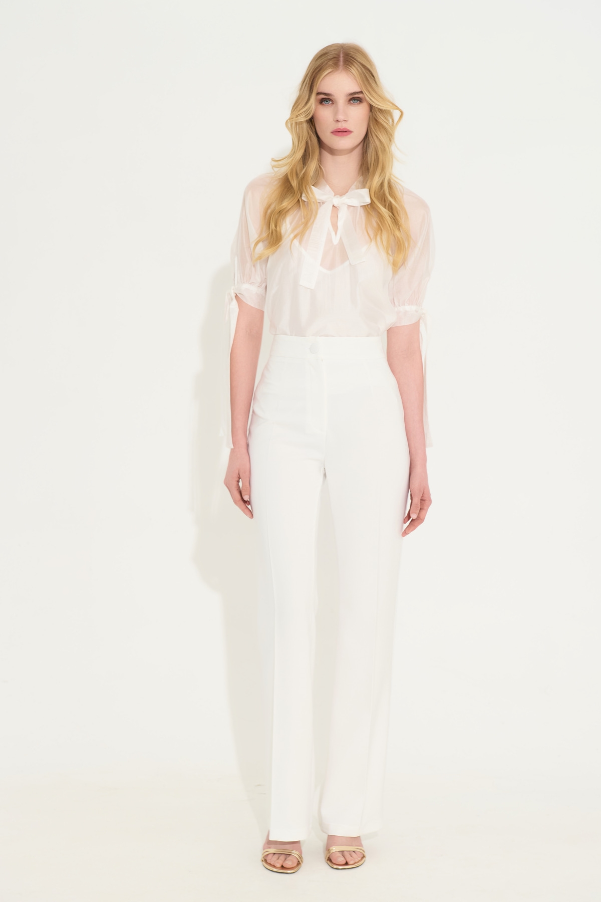 Παντελόνα Ψηλόμεση Wide Leg DEJAVU