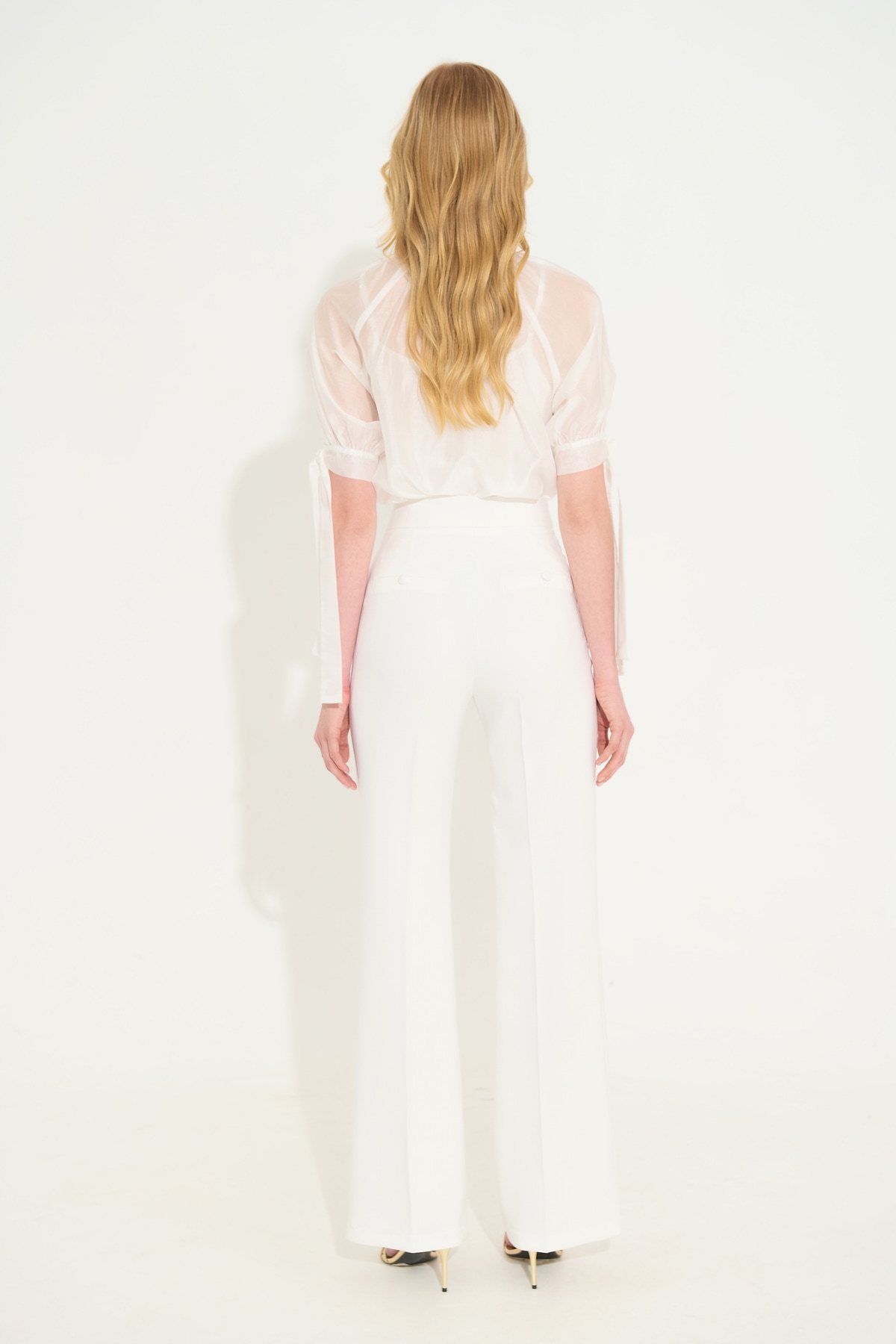 Παντελόνα Ψηλόμεση Wide Leg DEJAVU