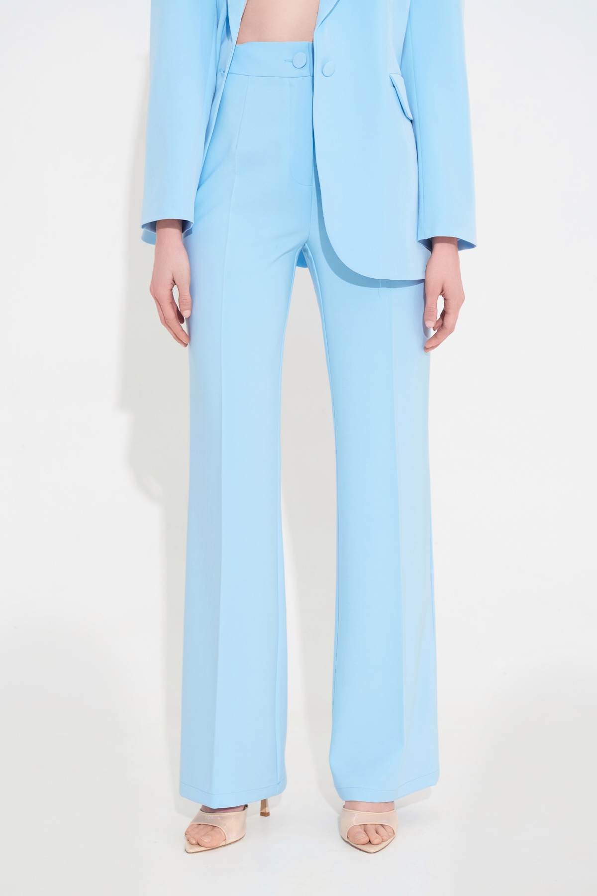Παντελόνα Ψηλόμεση Wide Leg DEJAVU