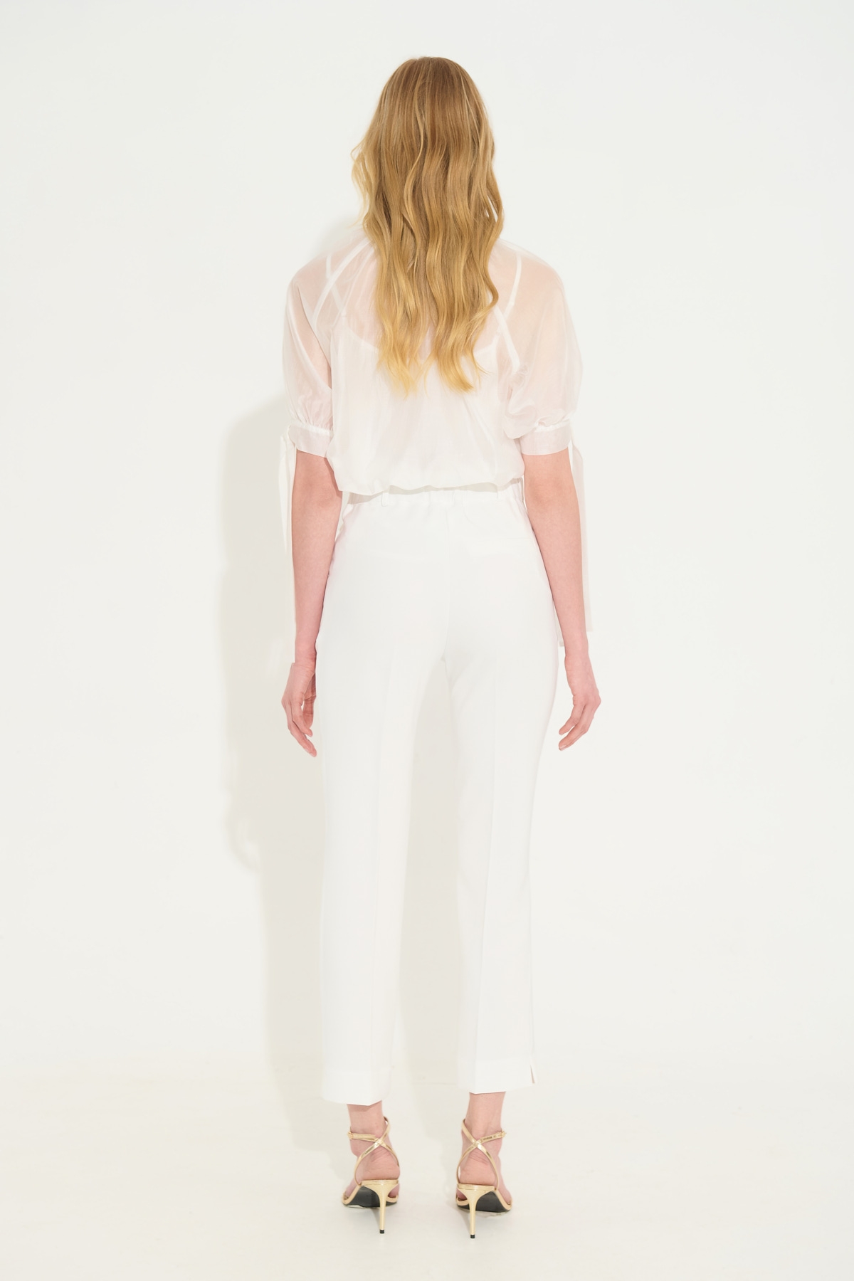 Παντελόνι Ψηλόμεσο Με Πιέτες DEJAVU