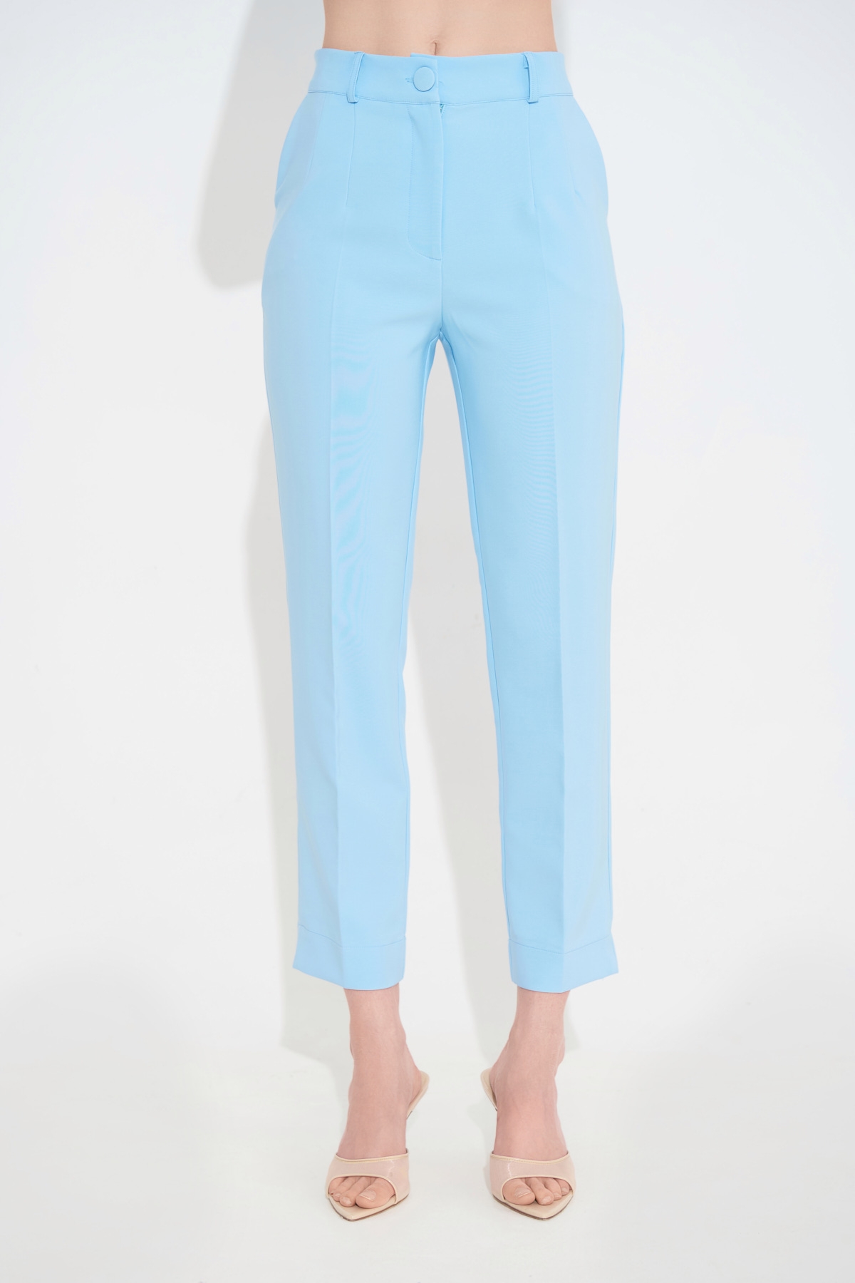 Παντελόνι Ψηλόμεσο Με Πιέτες DEJAVU