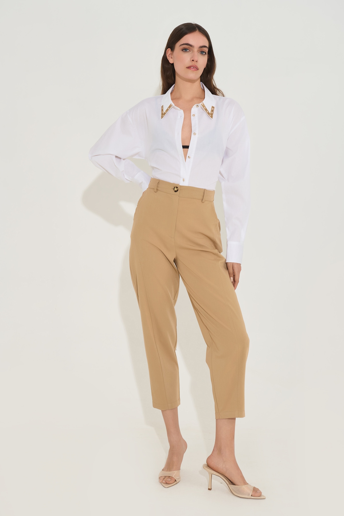 Πουκάμισο Με Χρυσή Λεπτομέρεια DEJAVU