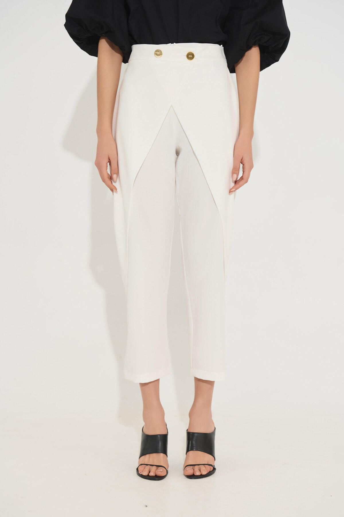 Παντελόνι Φάκελος Χρυσά Κουμπιά DEJAVU