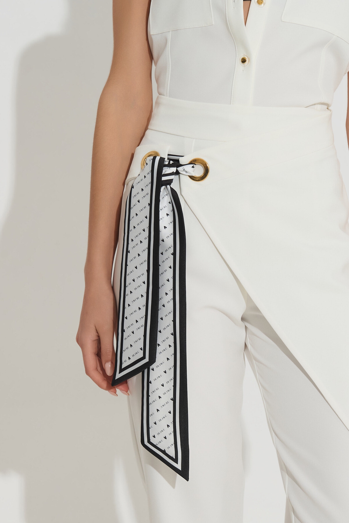 Παντελόνι Φάκελος Με Φουλάρι DEJAVU