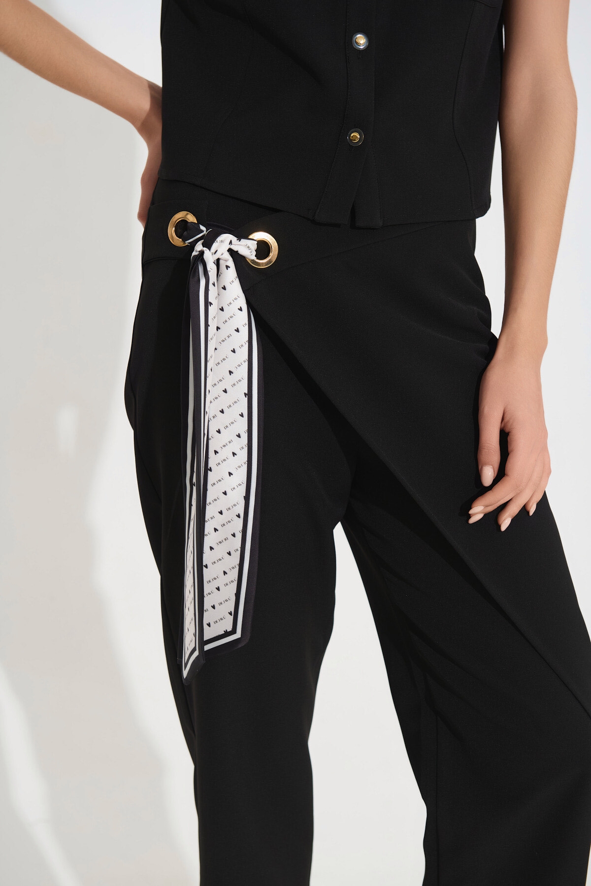 Παντελόνι Φάκελος Με Φουλάρι DEJAVU