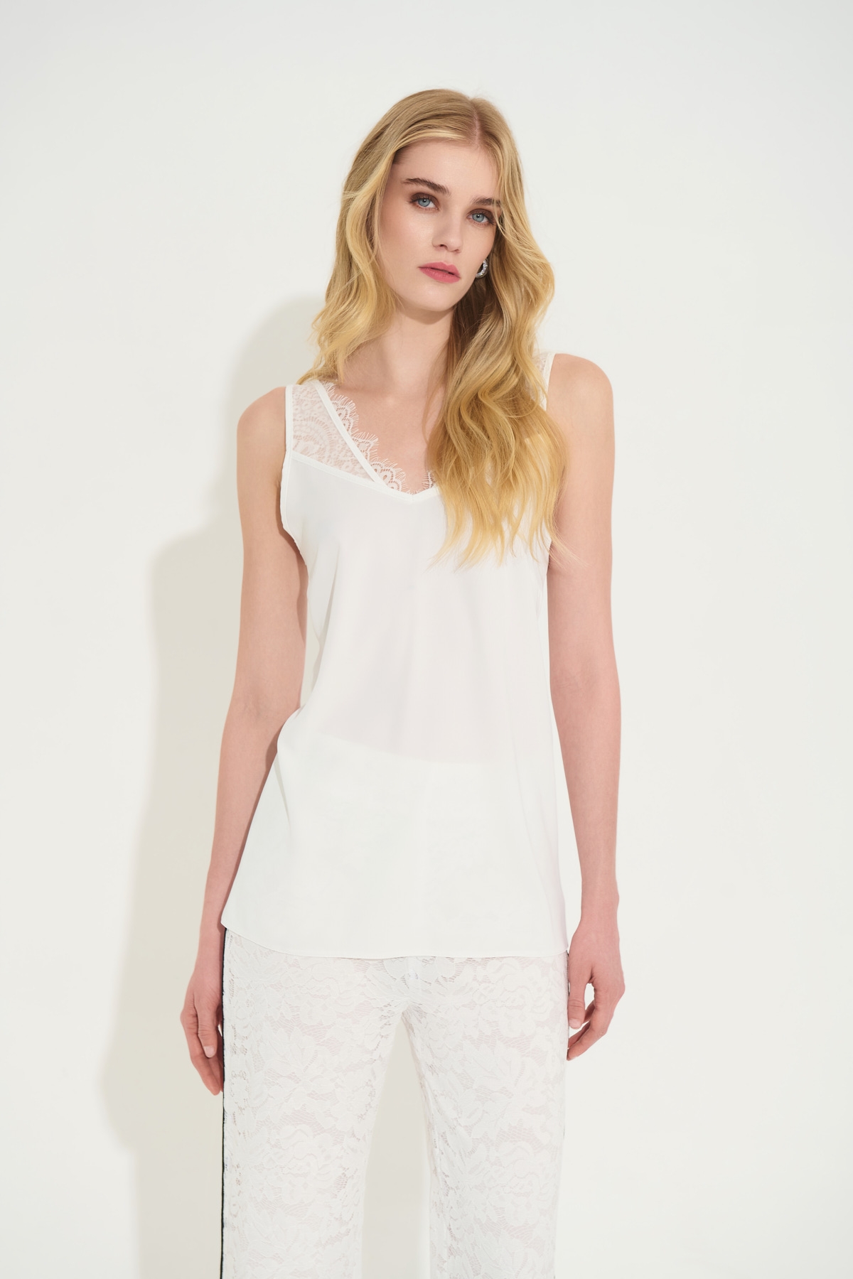 Τοπ Satin Lingerie Με Δανδέλα DEJAVU