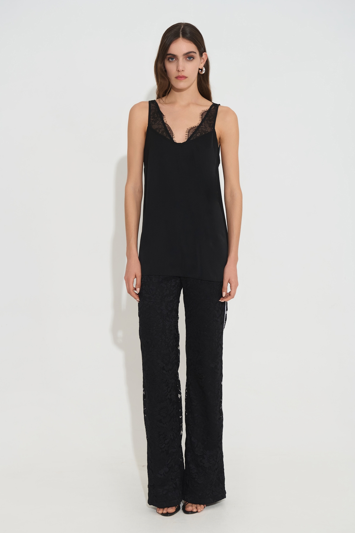 Τοπ Satin Lingerie Με Δανδέλα DEJAVU