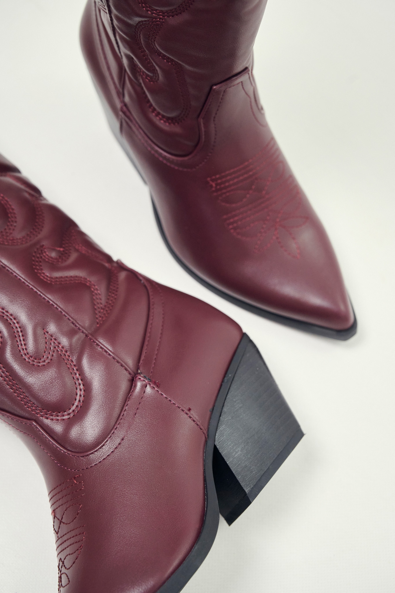 Cowboy Boots with Embroidered Detailing