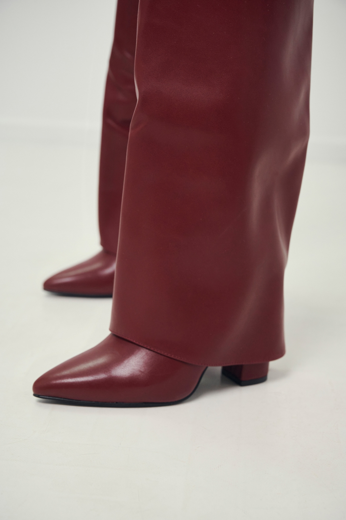 High Boots with Gold Detail