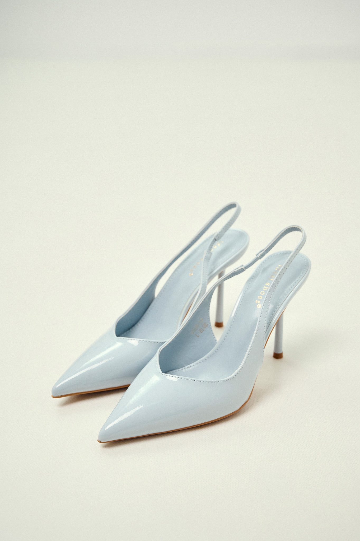 Pointed Slingback Pumps with Stiletto Heel