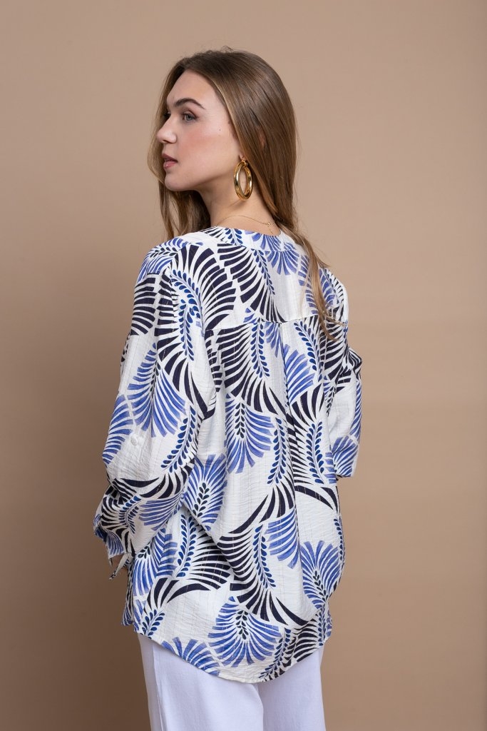 Πουκαμίσα Εμπριμέ Loose Fit OPEN