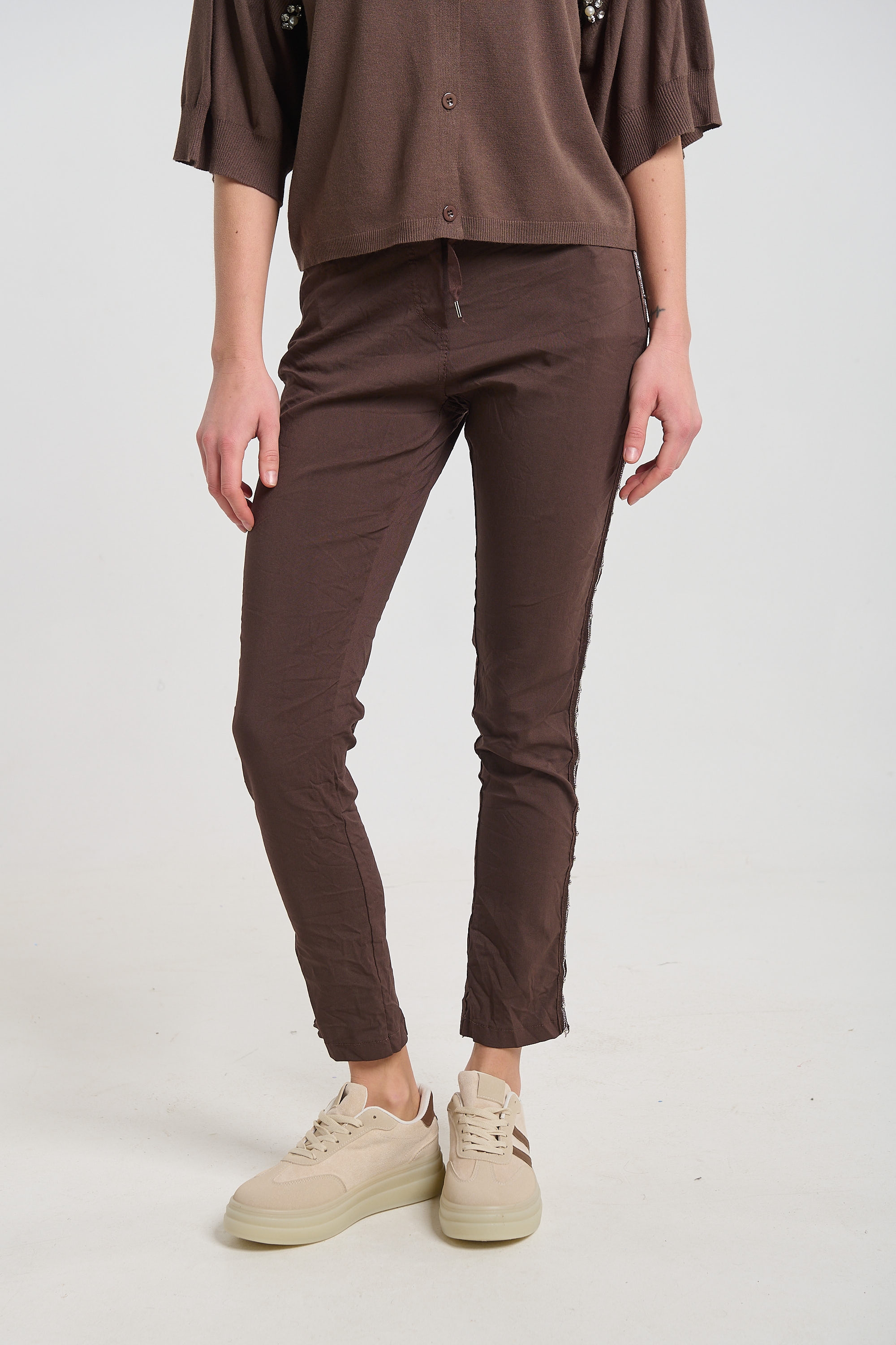 Παντελόνι Ελαστικό Με Strass Τρέσα