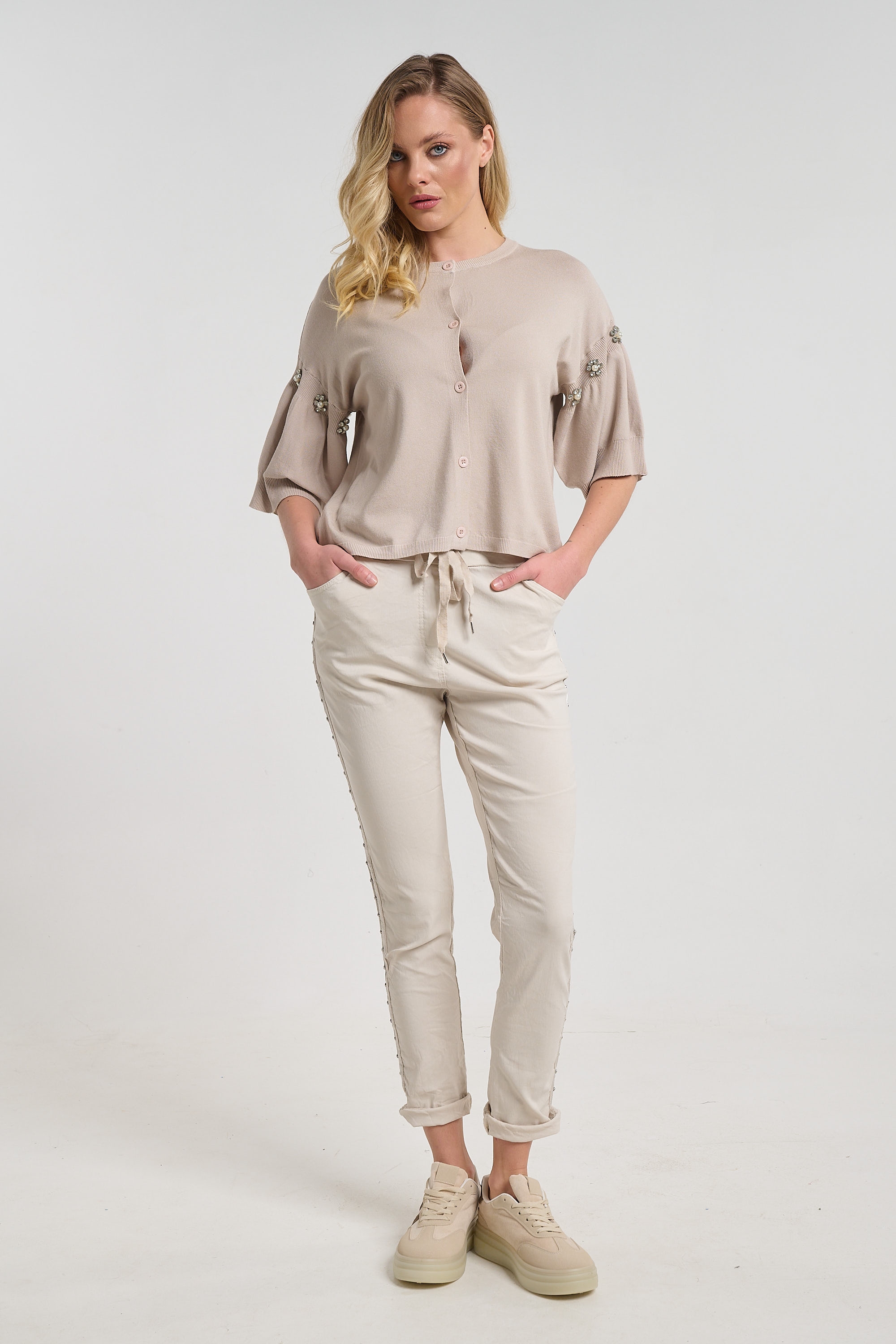 Παντελόνι Ελαστικό Με Strass Τρέσα