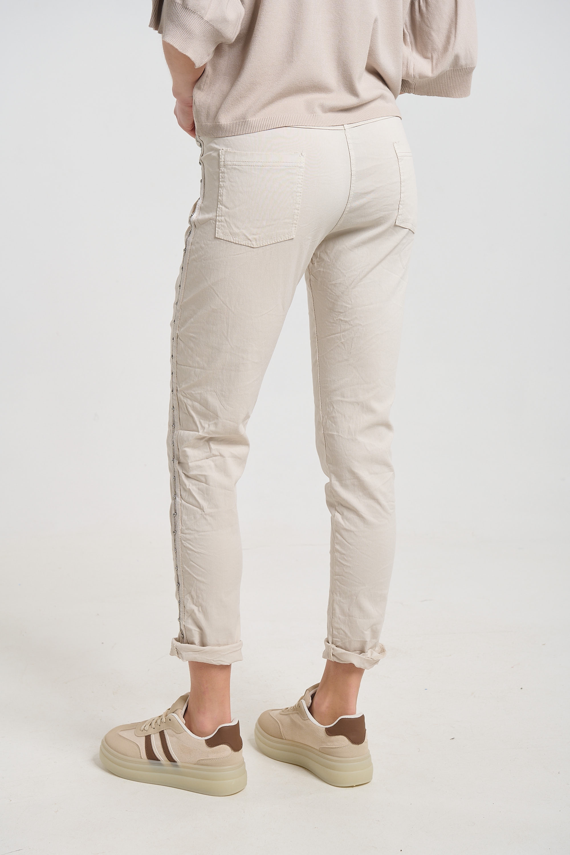 Παντελόνι Ελαστικό Με Strass Τρέσα