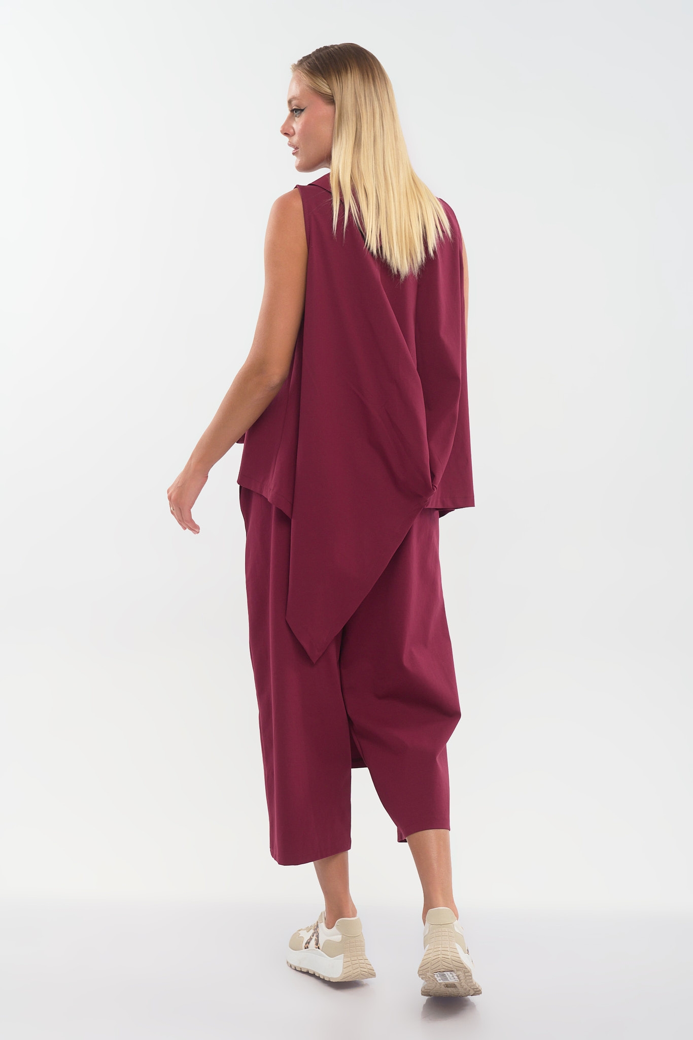 Παντελόνι Παρεό Culotte με Λάστιχο & Δέσιμο
