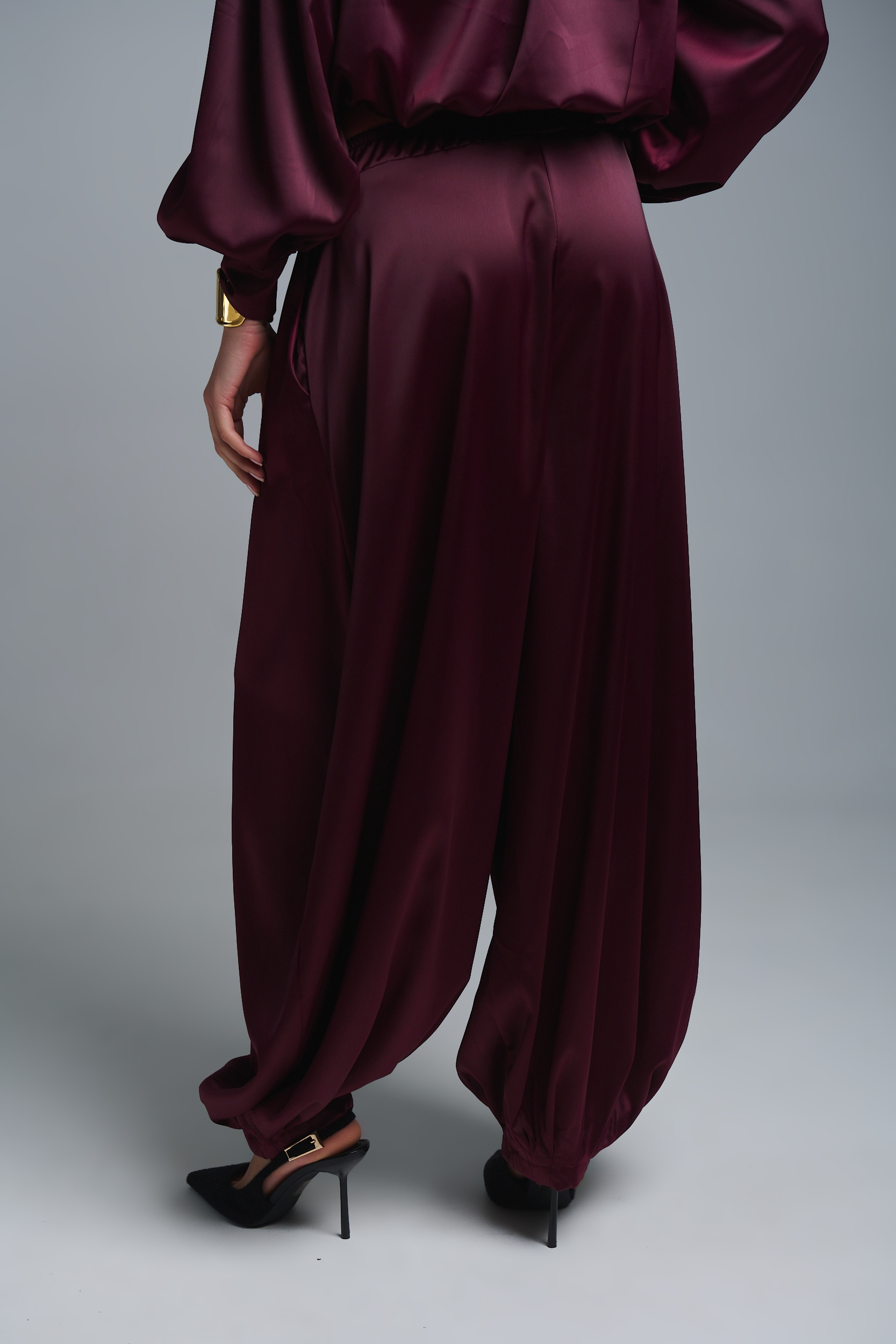 Παντελόνι Σατέν Balloon