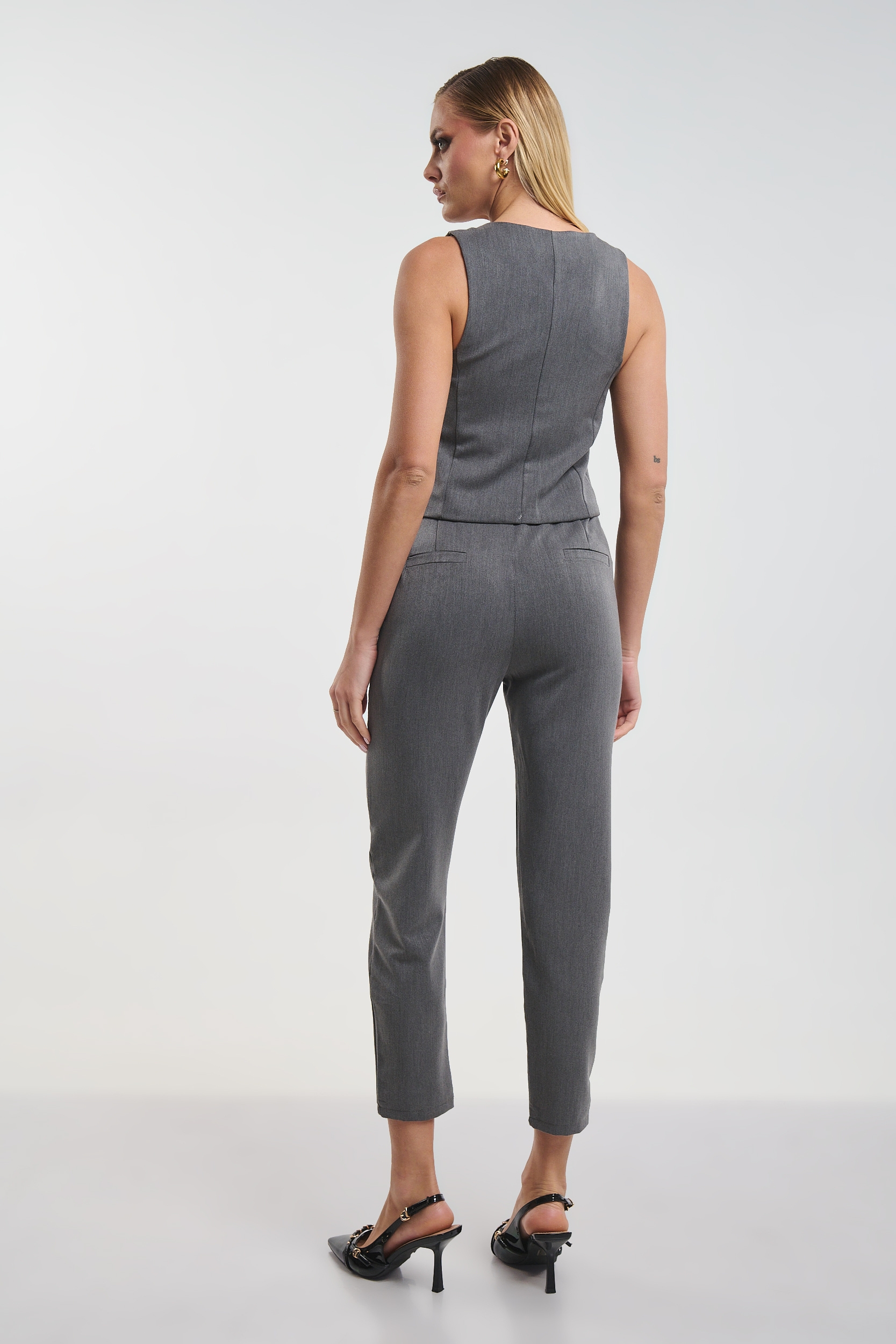 Γιλέκο Tailored με Κουμπιά